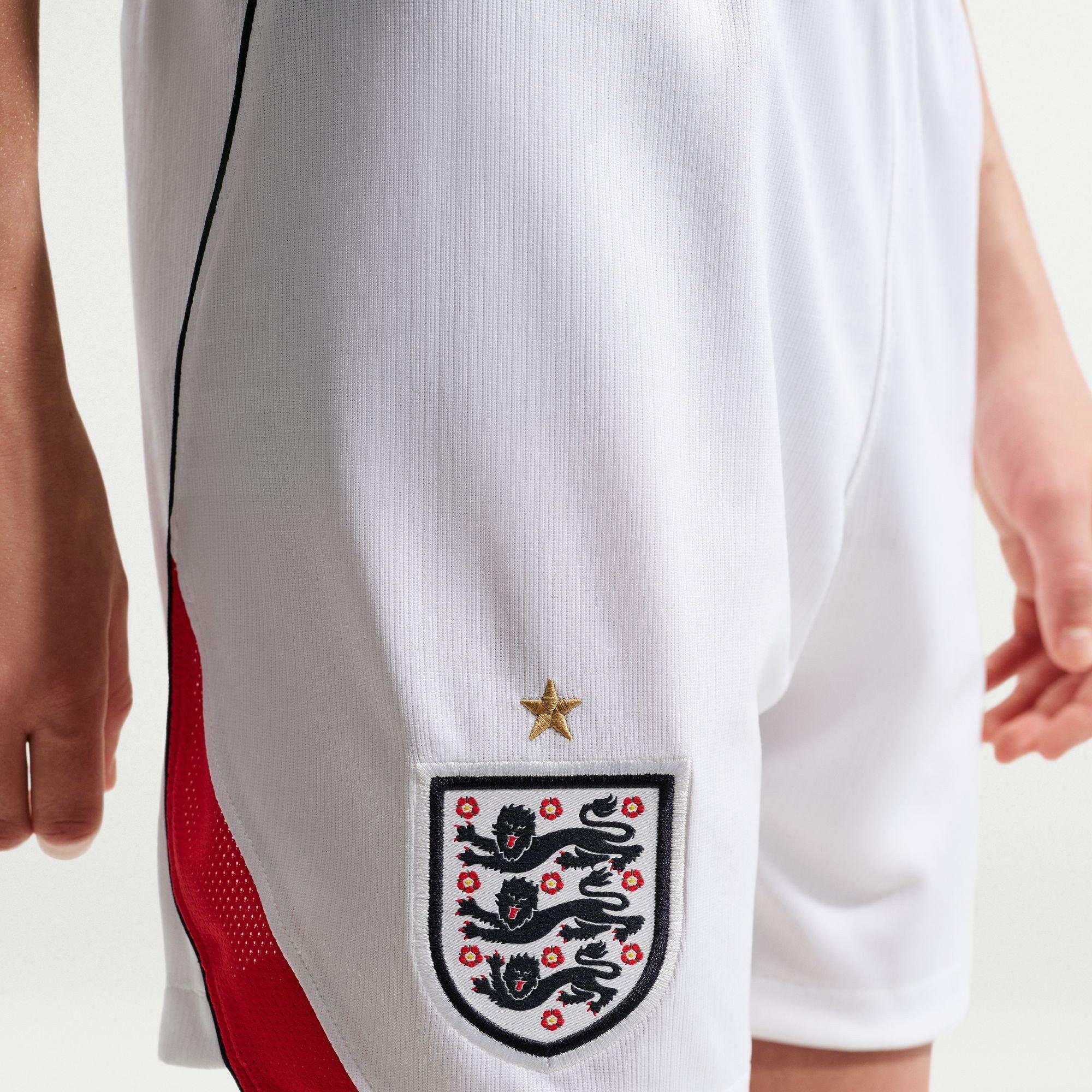 Bianco/Rosso - Nike - England Home Shorts World Cup 2026 Juniors - 3