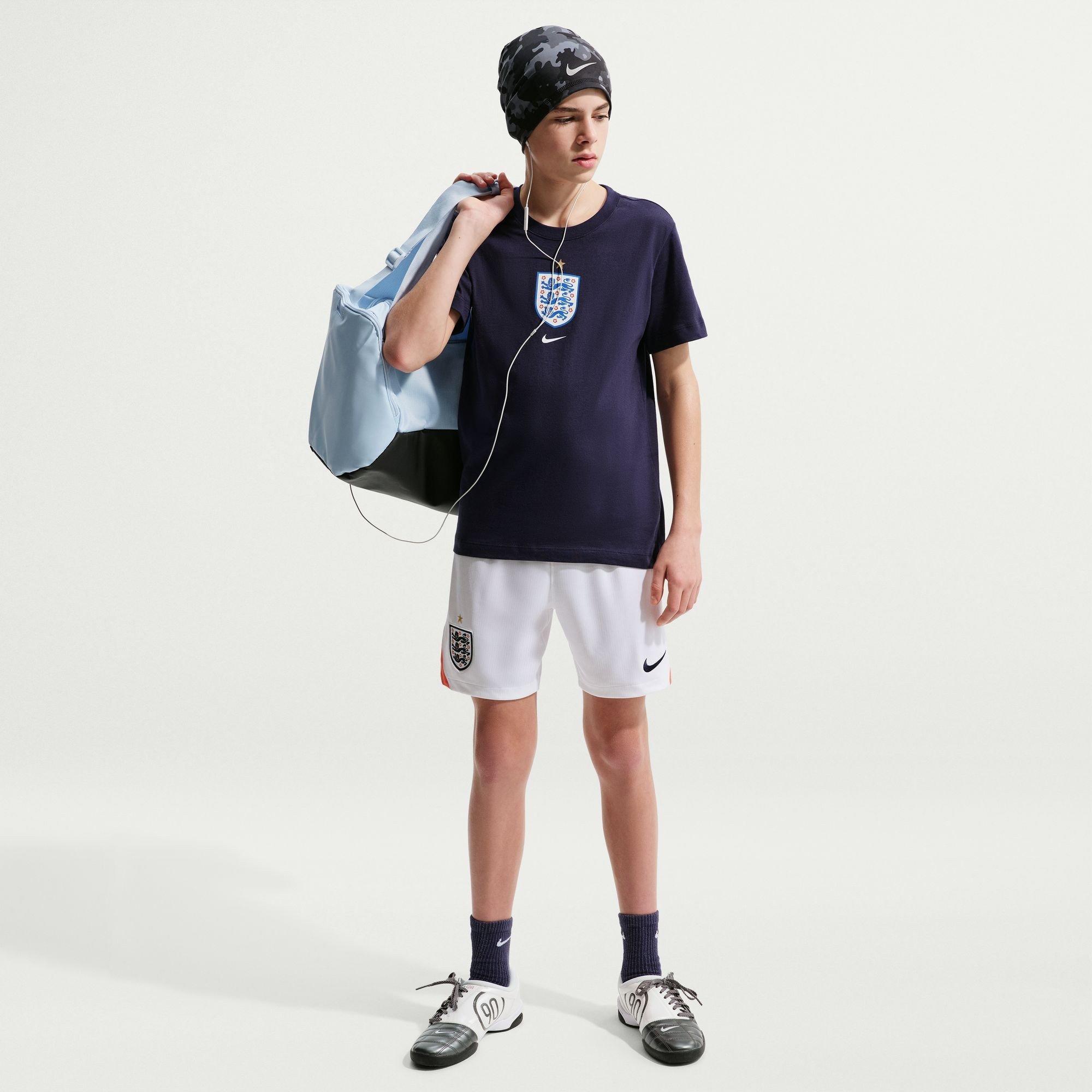 Bianco/Rosso - Nike - England Home Shorts World Cup 2026 Juniors - 5