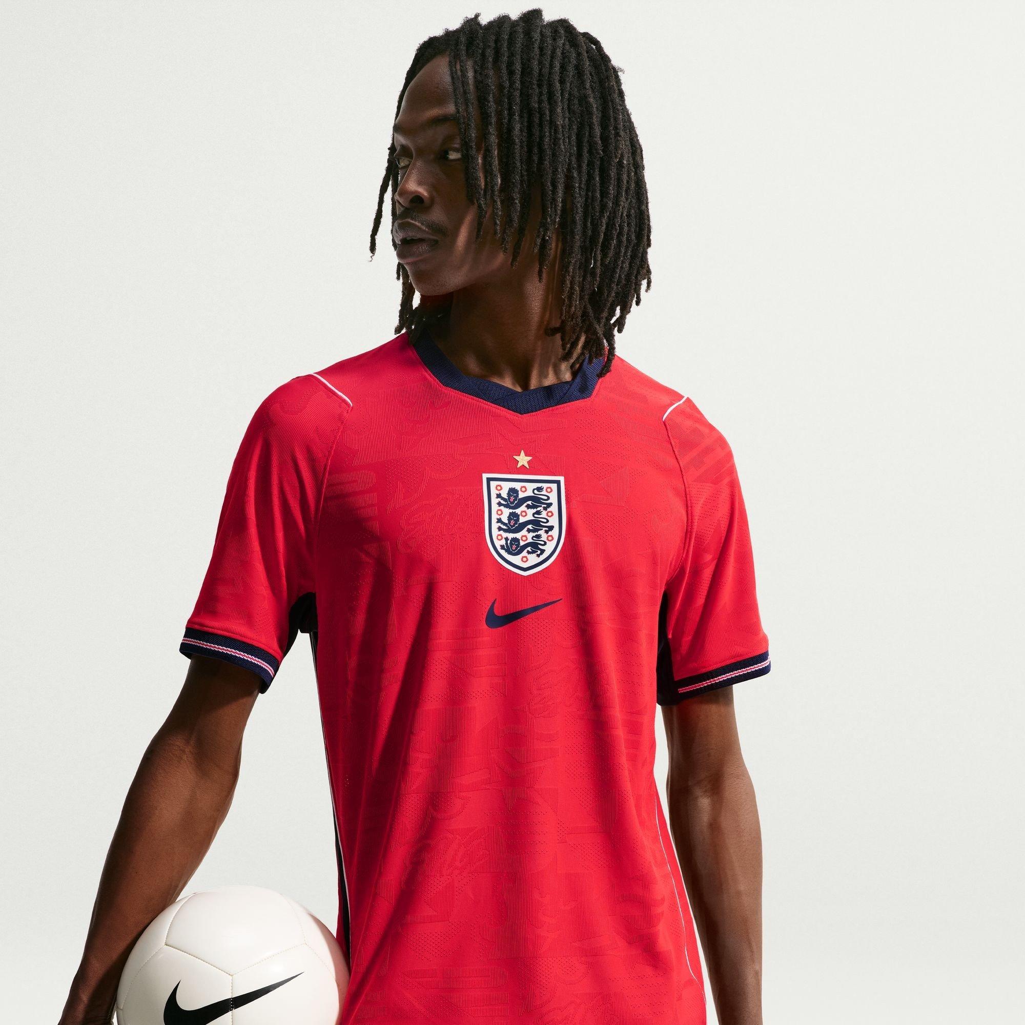 Rot/Navy - Nike - Mens England Authentic Away Shirt World Cup ™ 2026 - 3