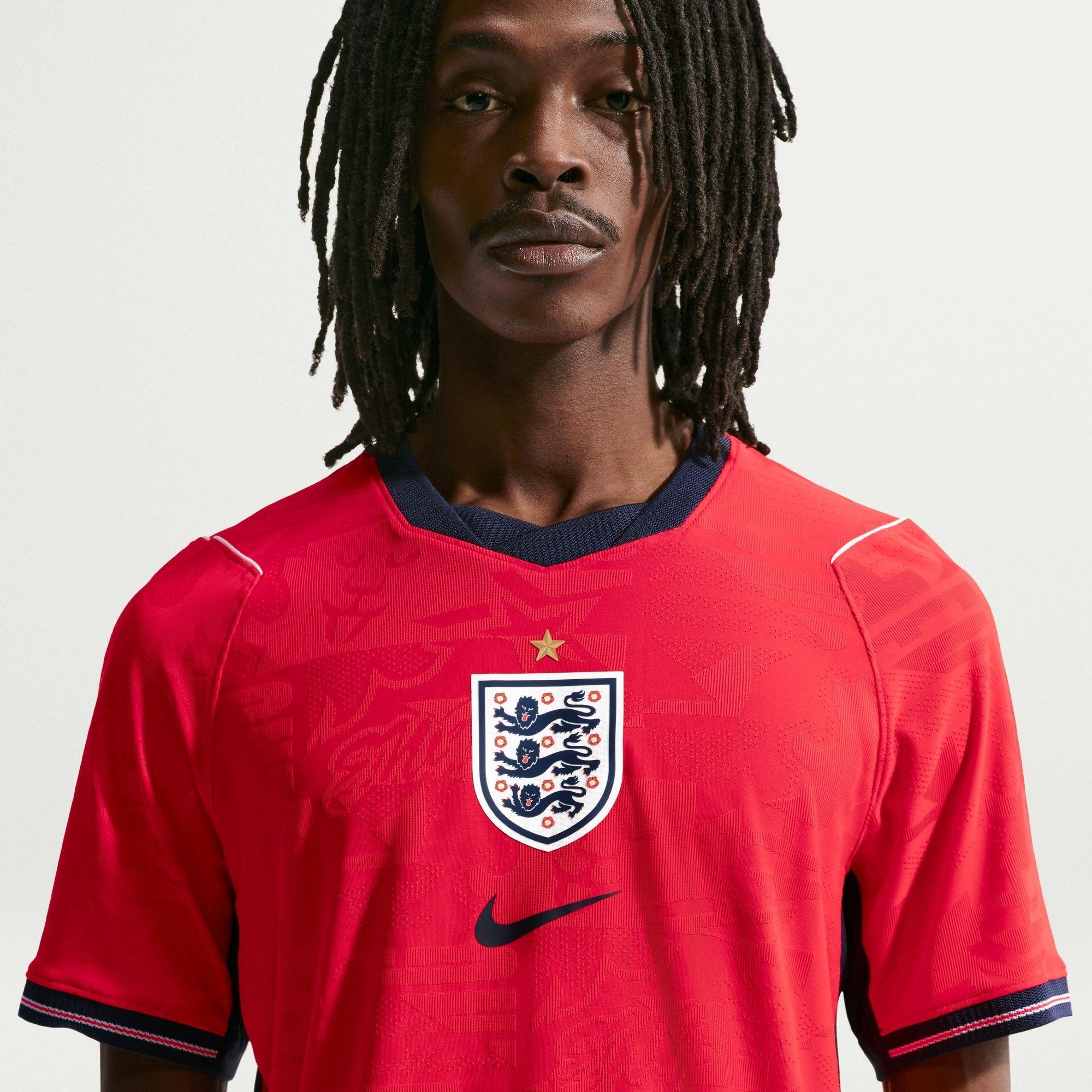 Rot/Navy - Nike - Mens England Authentic Away Shirt World Cup ™ 2026 - 5