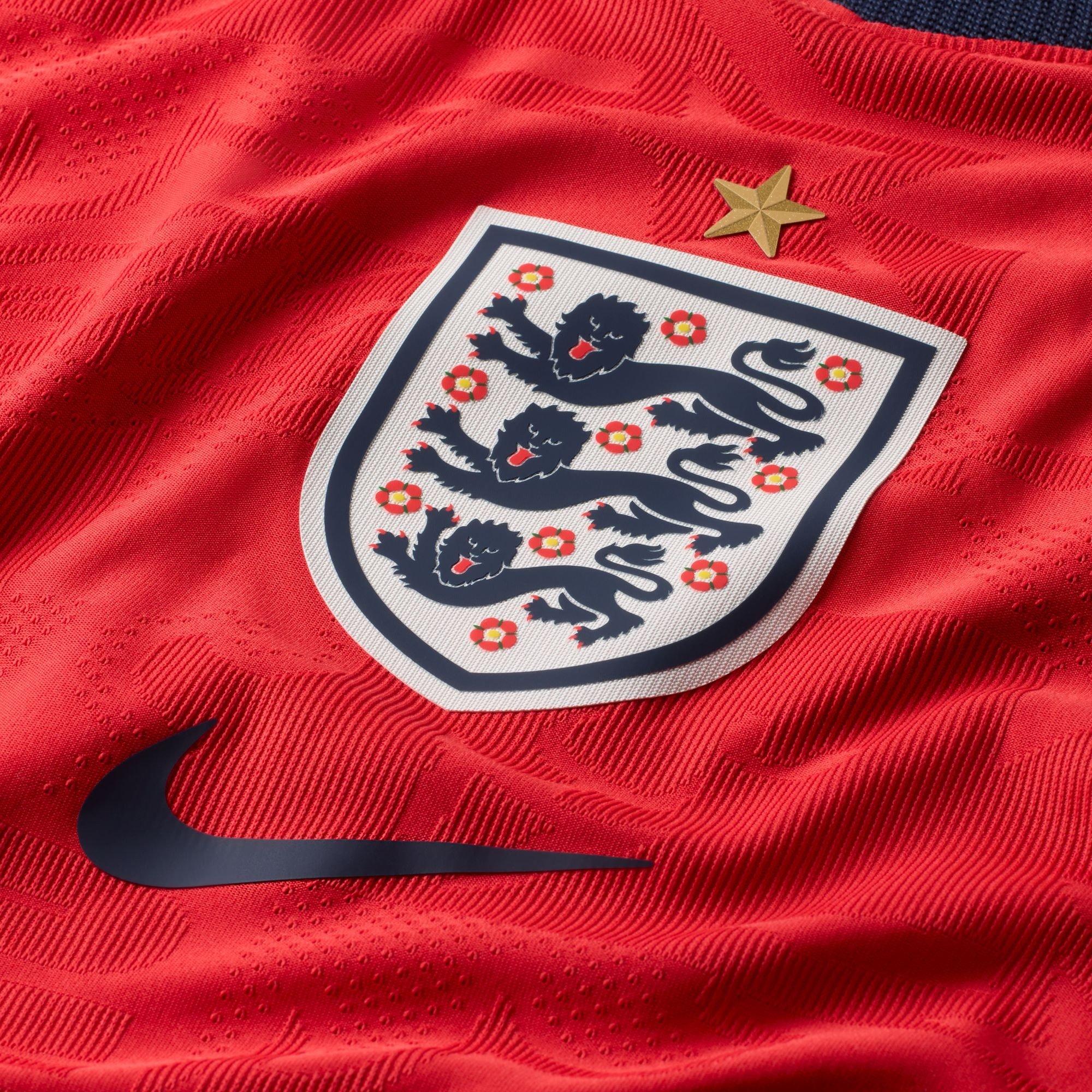 Rot/Navy - Nike - Mens England Authentic Away Shirt World Cup ™ 2026 - 10