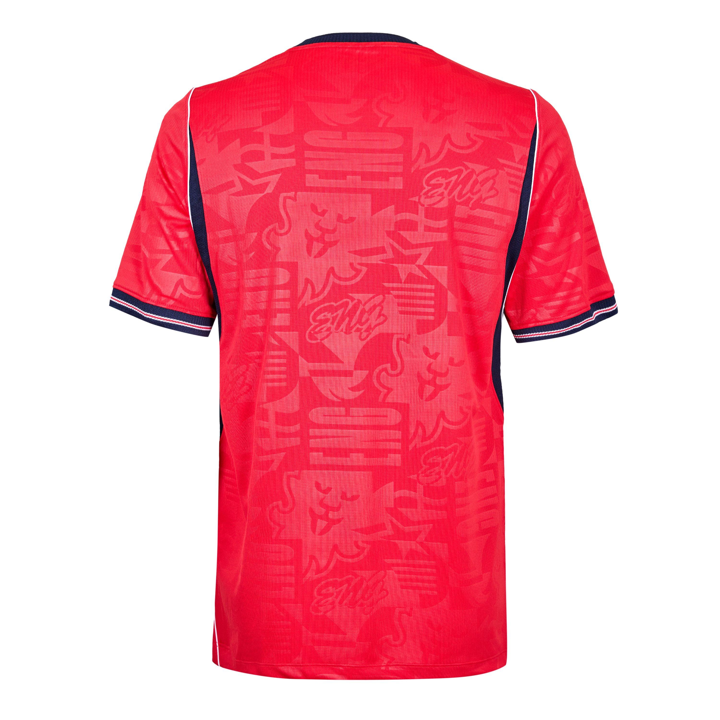 Rød/Marineblå - Nike - England Away Shirt World Cup 2026 Mens - 9