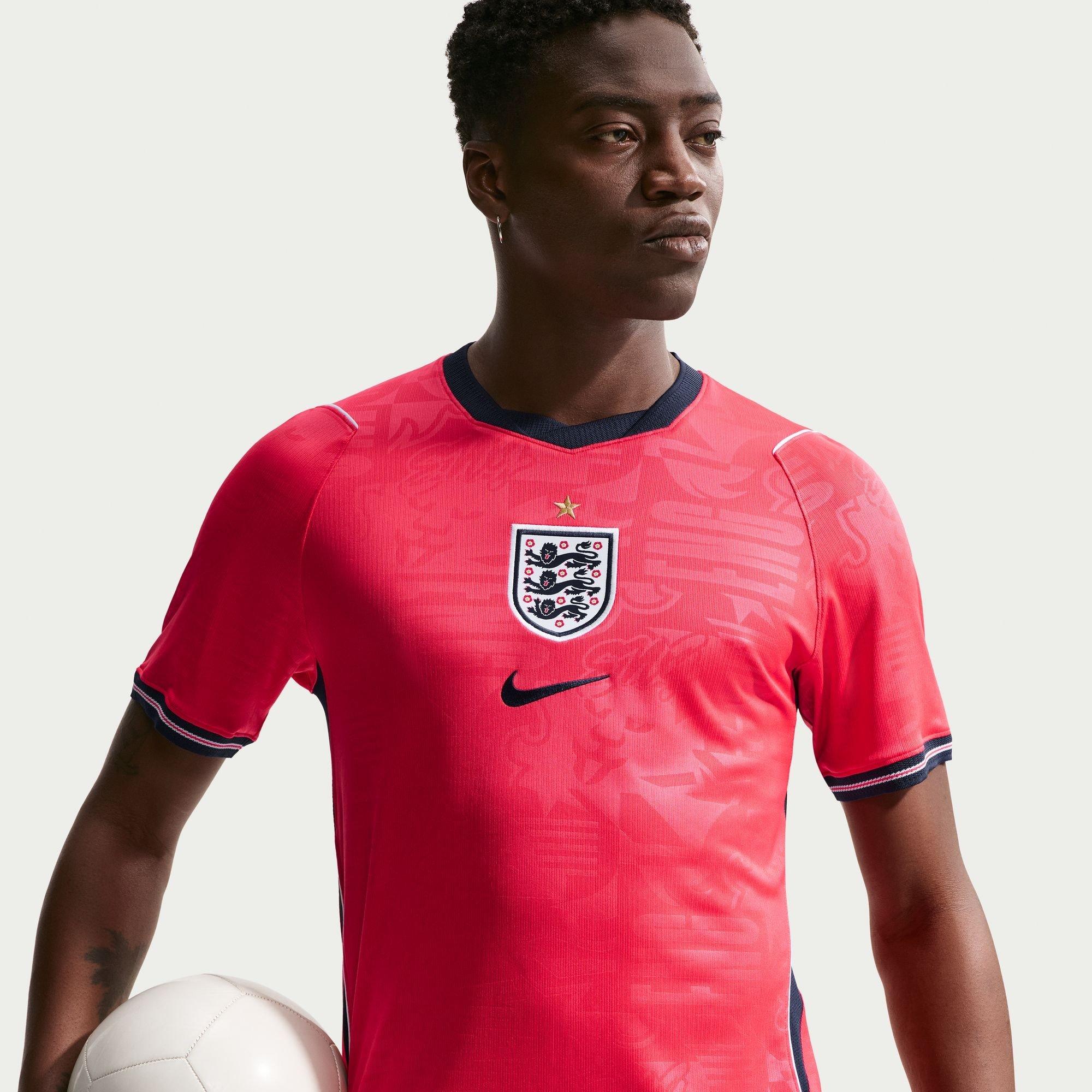 Rood/Marineblauw - Nike - Mens England Away Shirt World Cup ™ 2026 - 3
