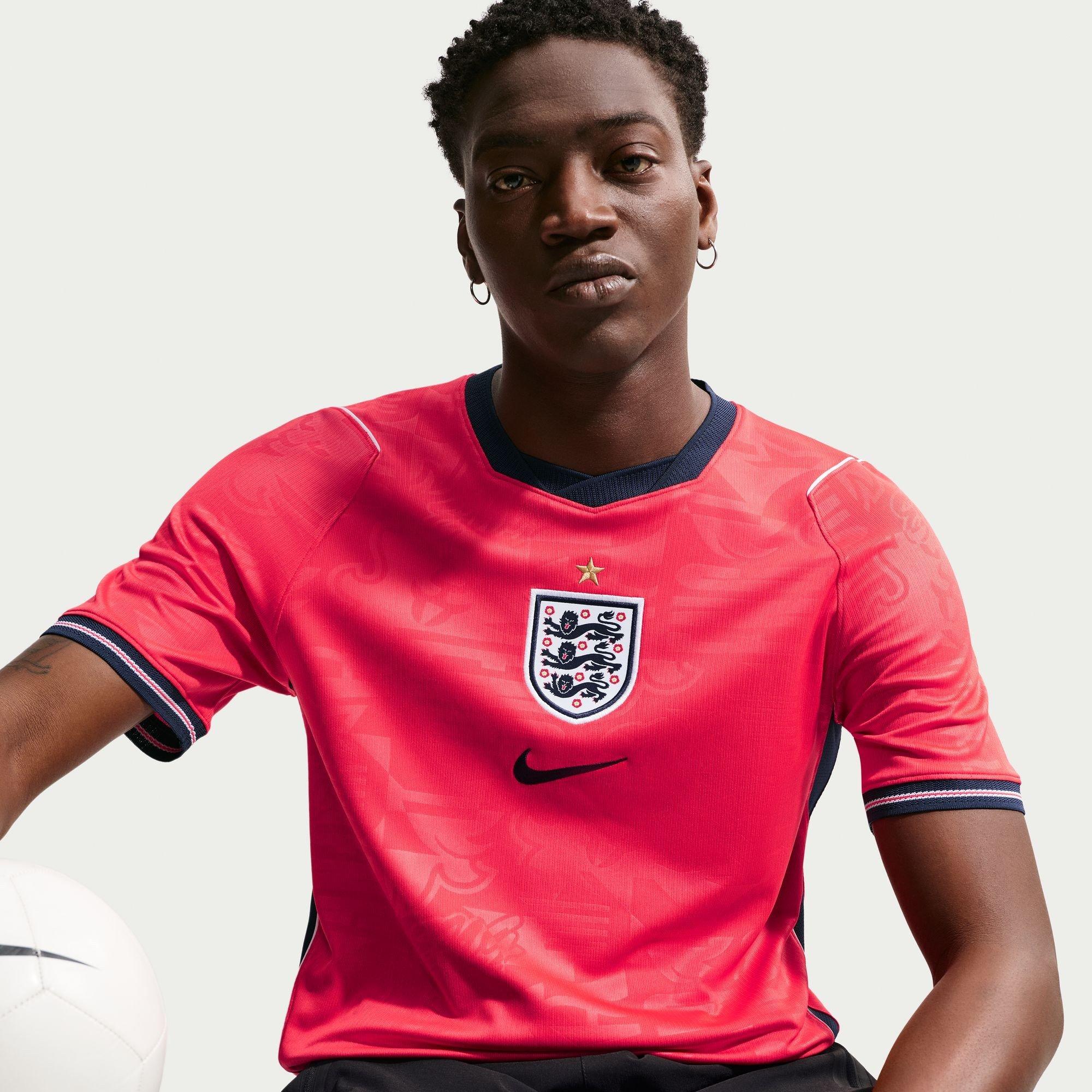 Rood/Marineblauw - Nike - Mens England Away Shirt World Cup ™ 2026 - 5