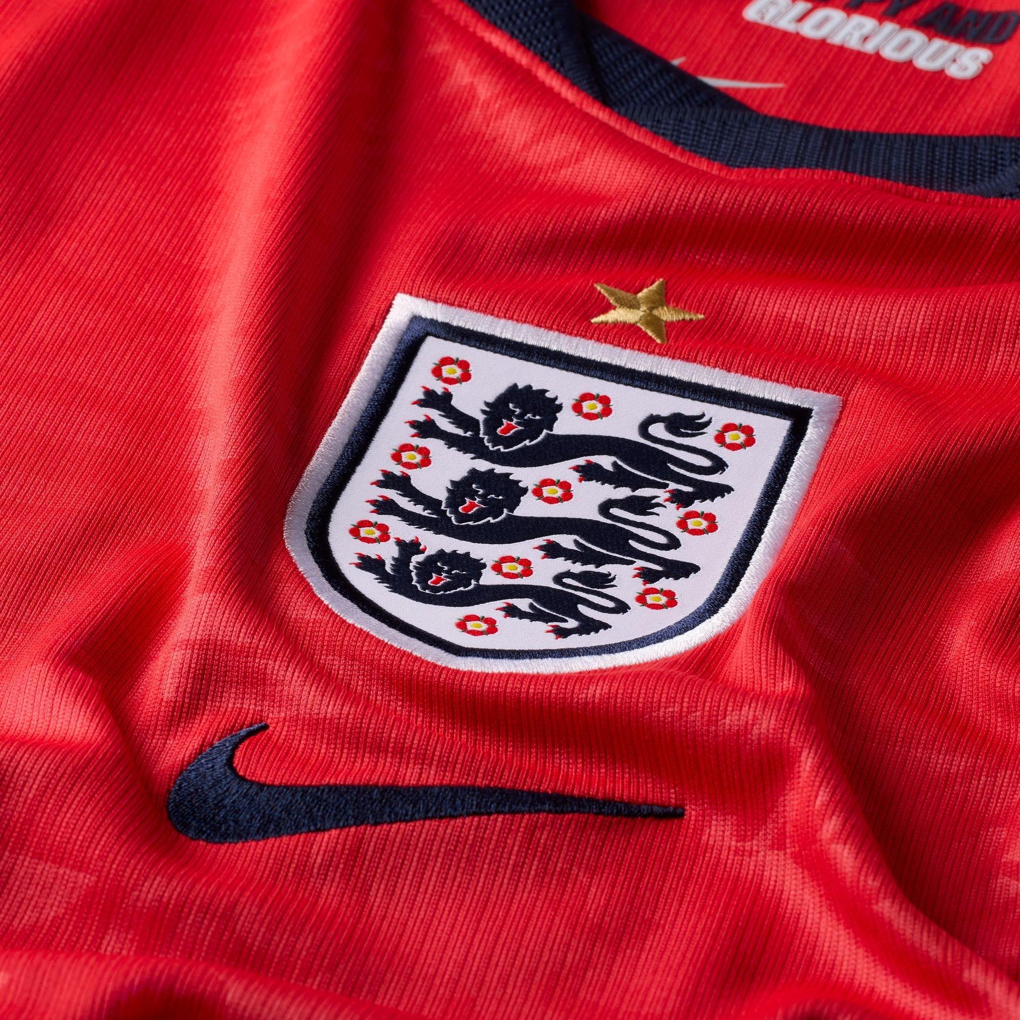 Rood/Marineblauw - Nike - Mens England Away Shirt World Cup ™ 2026 - 6