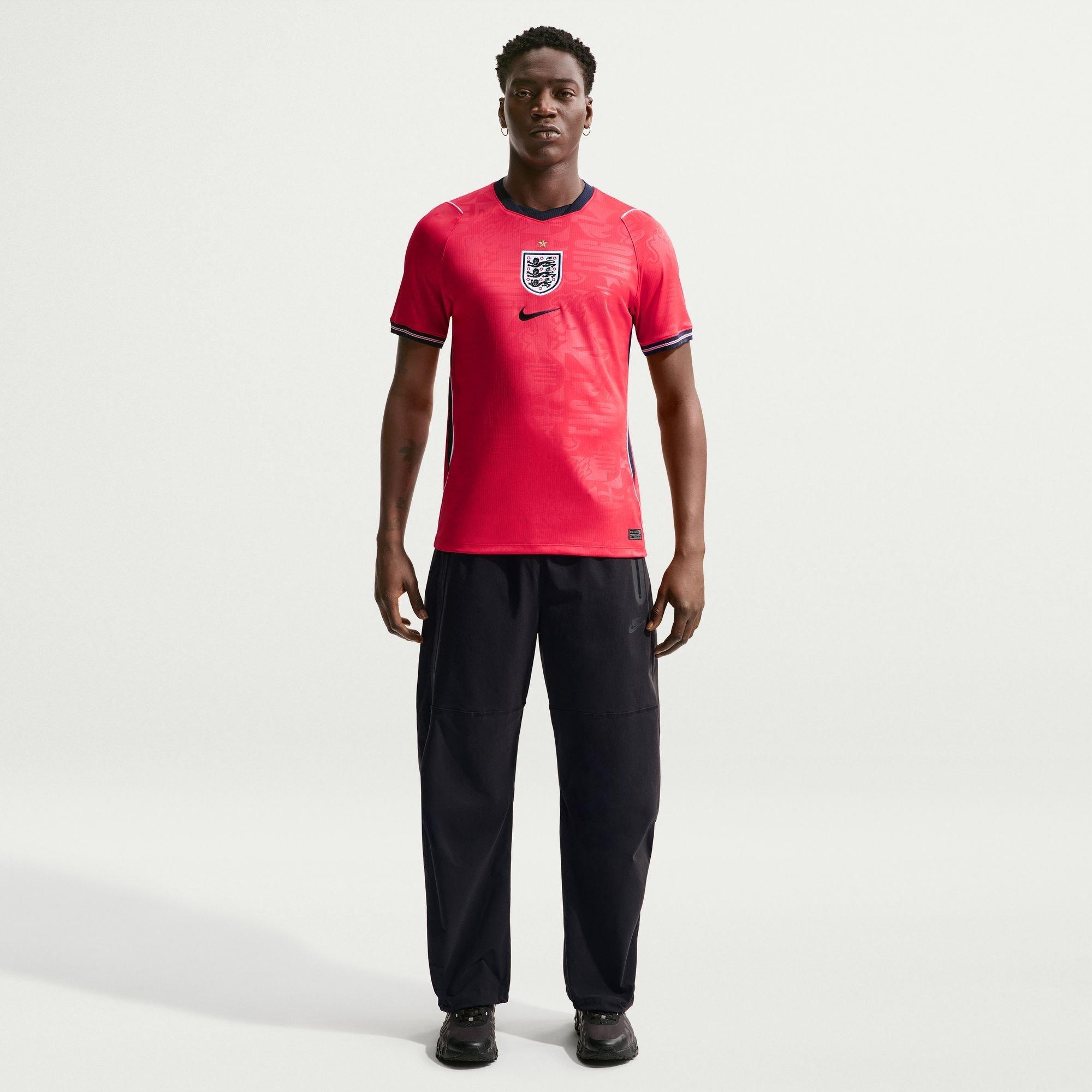 Rood/Marineblauw - Nike - Mens England Away Shirt World Cup ™ 2026 - 7