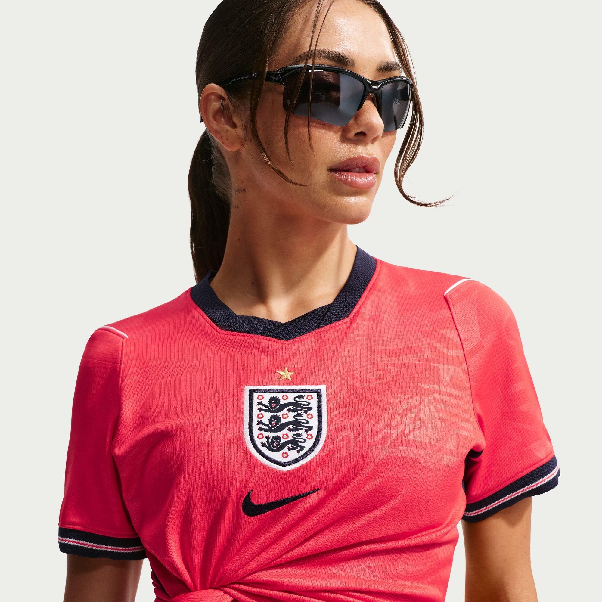 Rood/Marineblauw - Nike - England Away Shirt World Cup 2026 Womens - 5