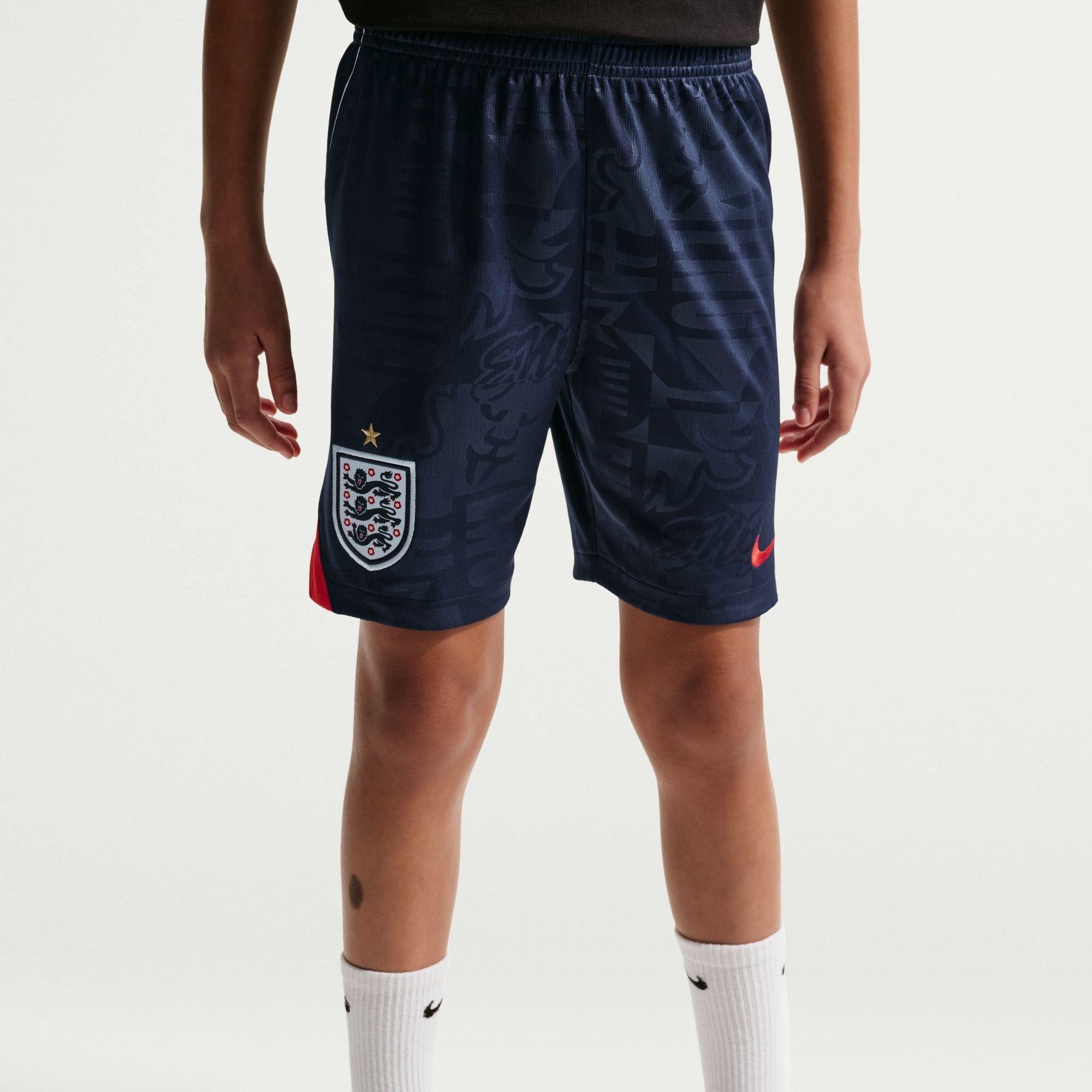 Navy/Red - Nike - England Away Shorts World Cup 2026 Juniors - 1