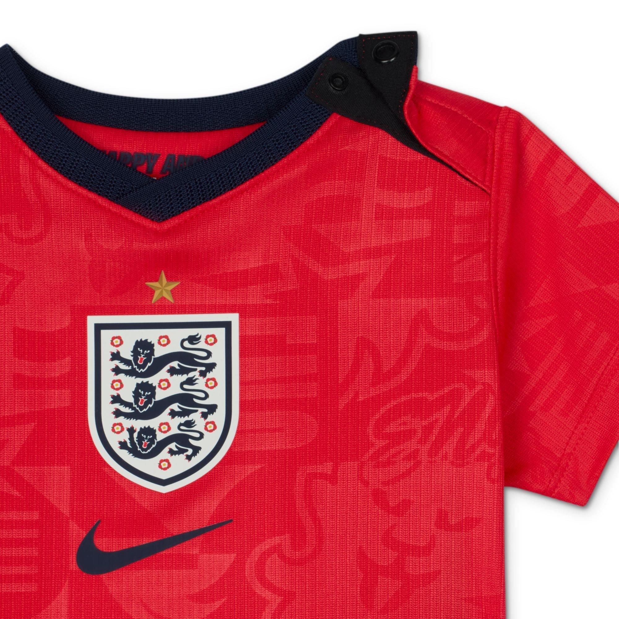 Rood/Marineblauw - Nike - England Away Baby Kit World Cup 2026 - 3