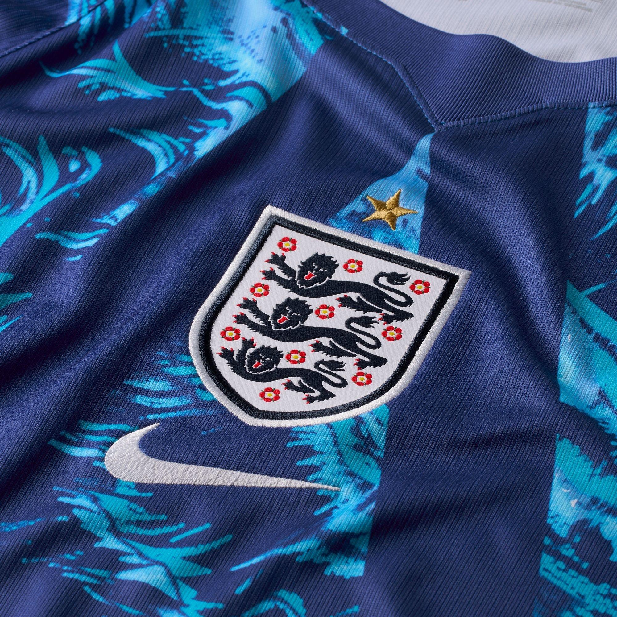 Blå/sort - Nike - England Goalkeeper Shirt World Cup 2026 Mens - 6