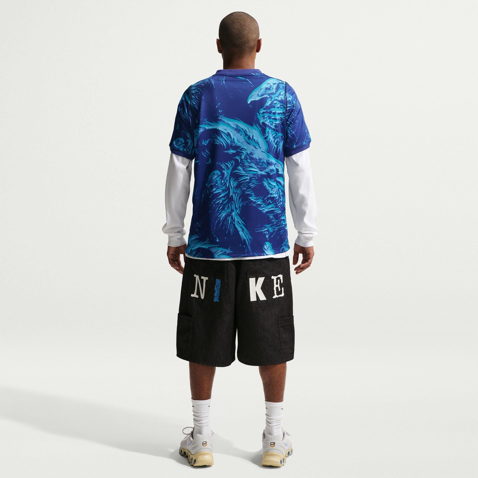 Blå/sort - Nike - England Goalkeeper Shirt World Cup 2026 Mens - 8