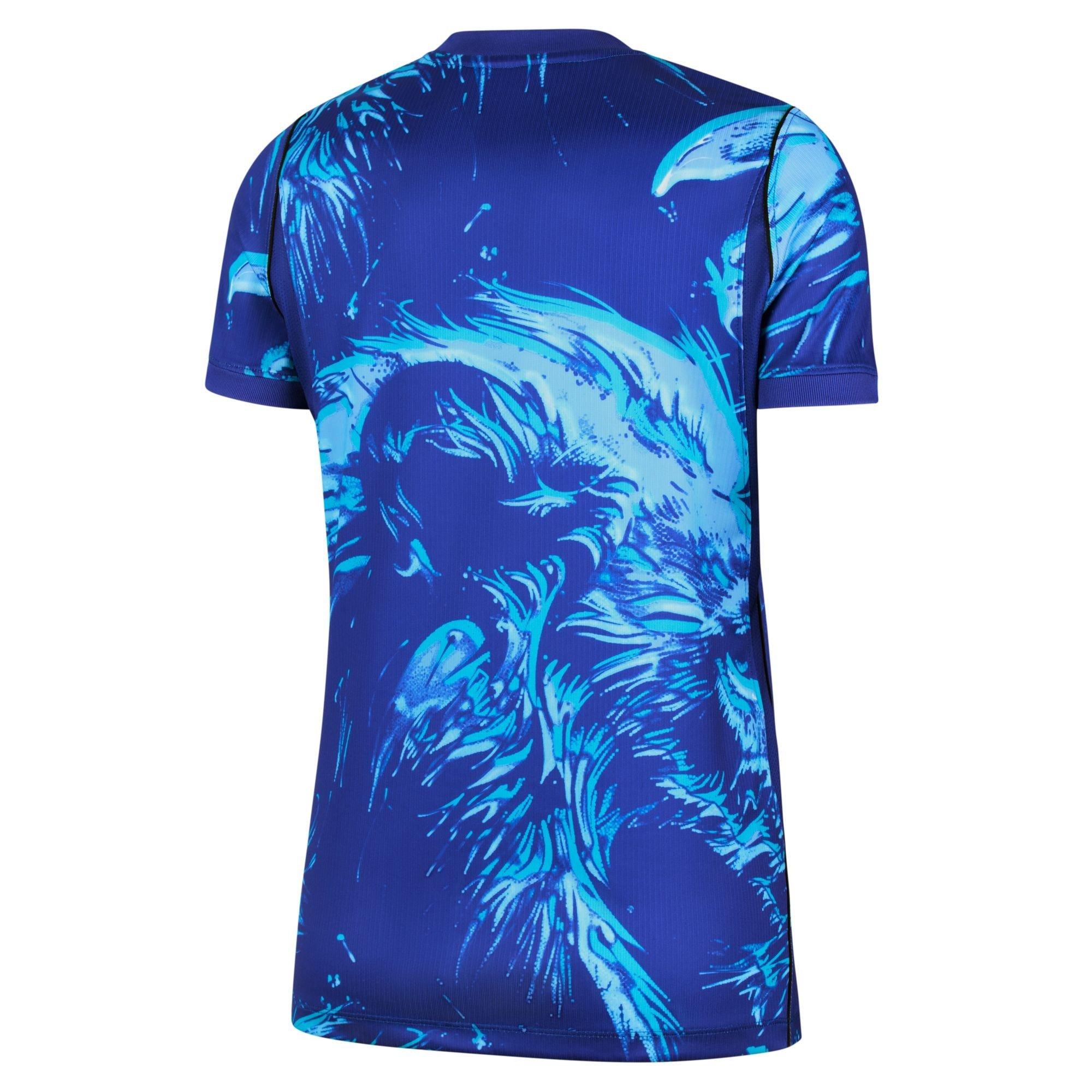 Blauw/Zwart - Nike - England Goalkeeper Shirt World Cup 2026 Womens - 2