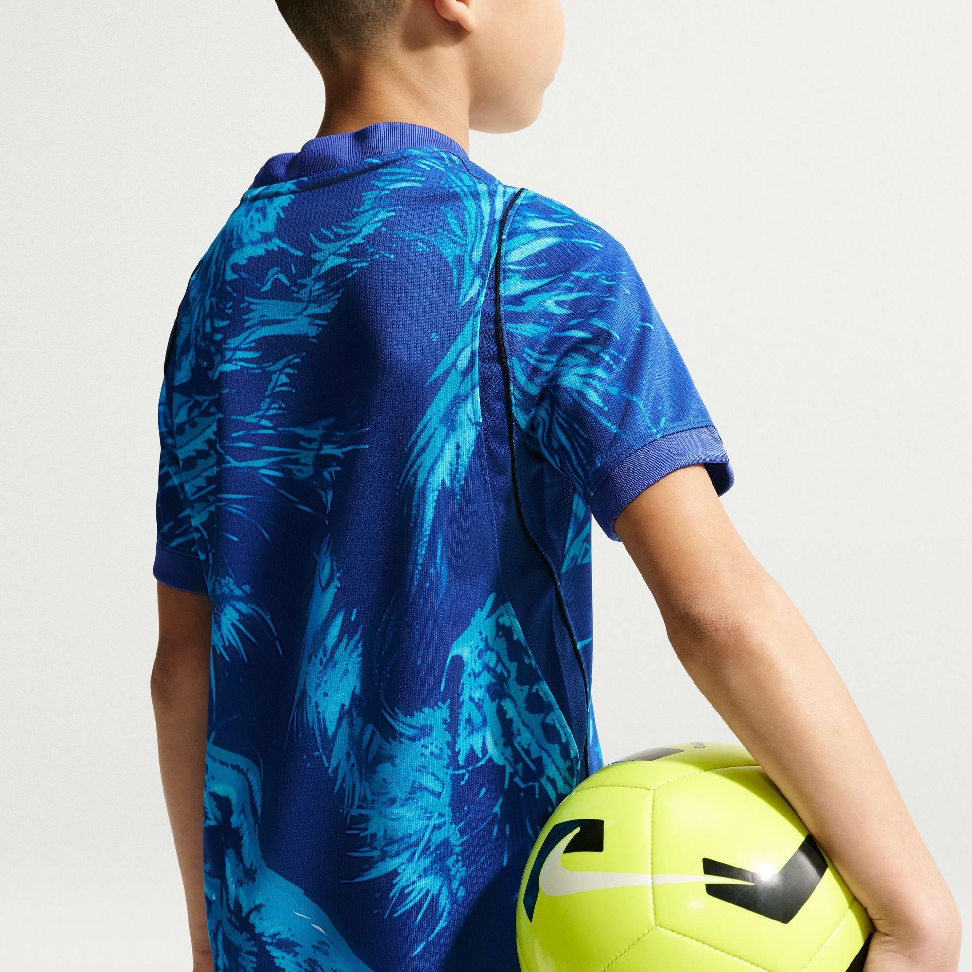 Blue/Black - Nike - England Goalkeeper Shirt World Cup 2026 Juniors - 4