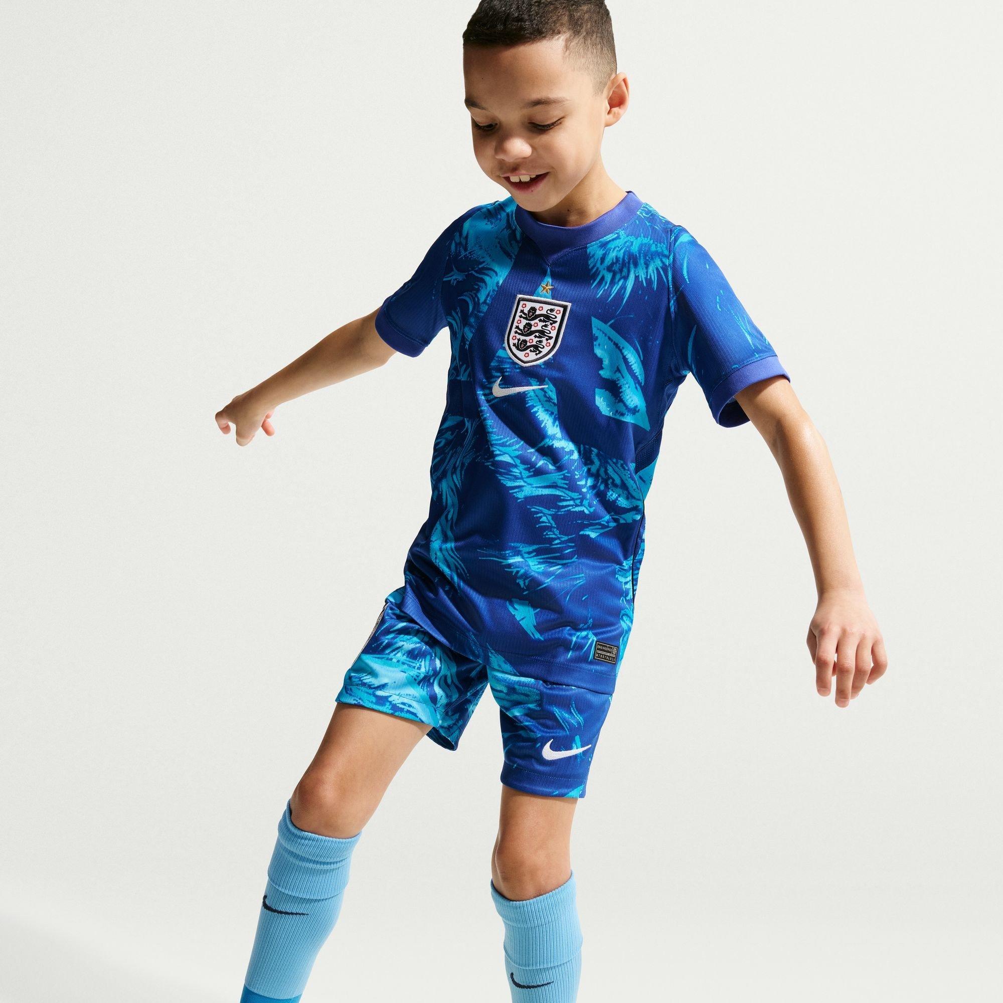 Blue/Black - Nike - England Goalkeeper Shirt World Cup 2026 Juniors - 5