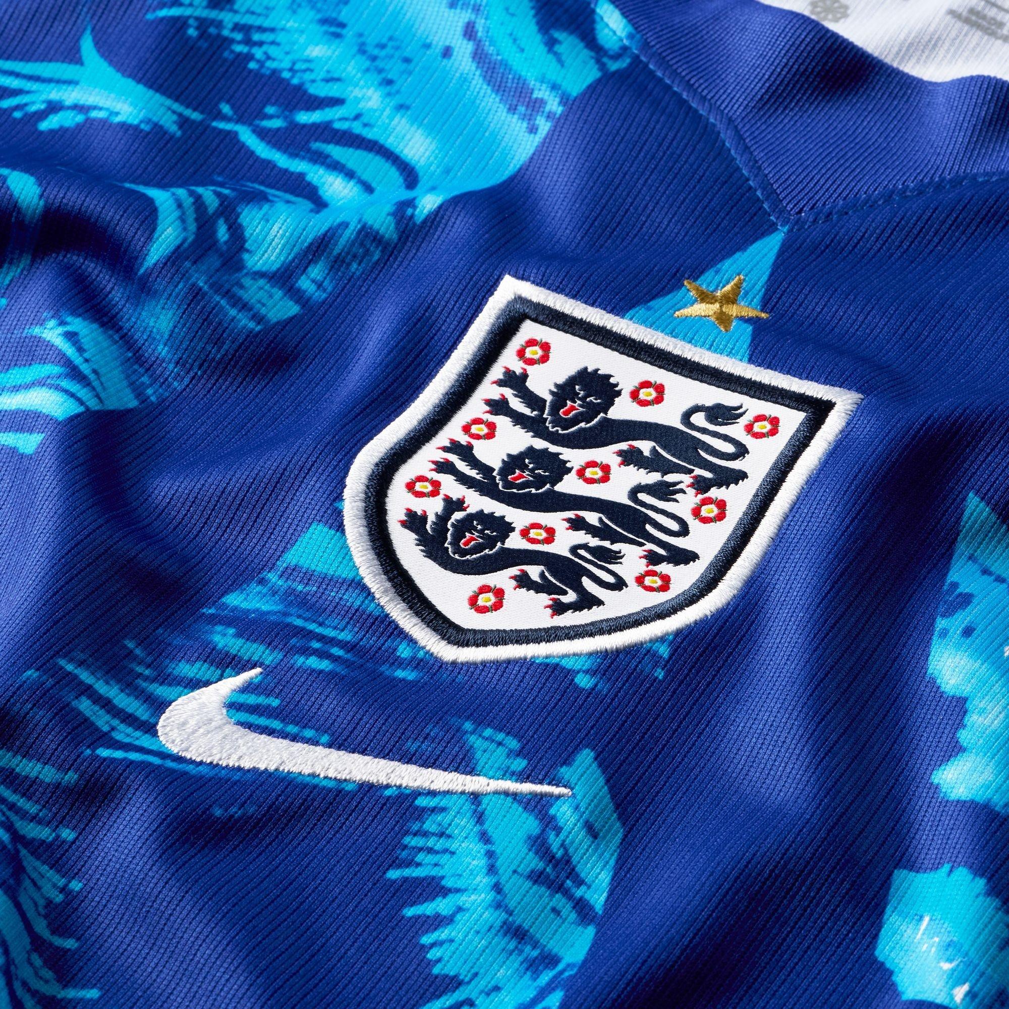 Blue/Black - Nike - England Goalkeeper Shirt World Cup 2026 Juniors - 6