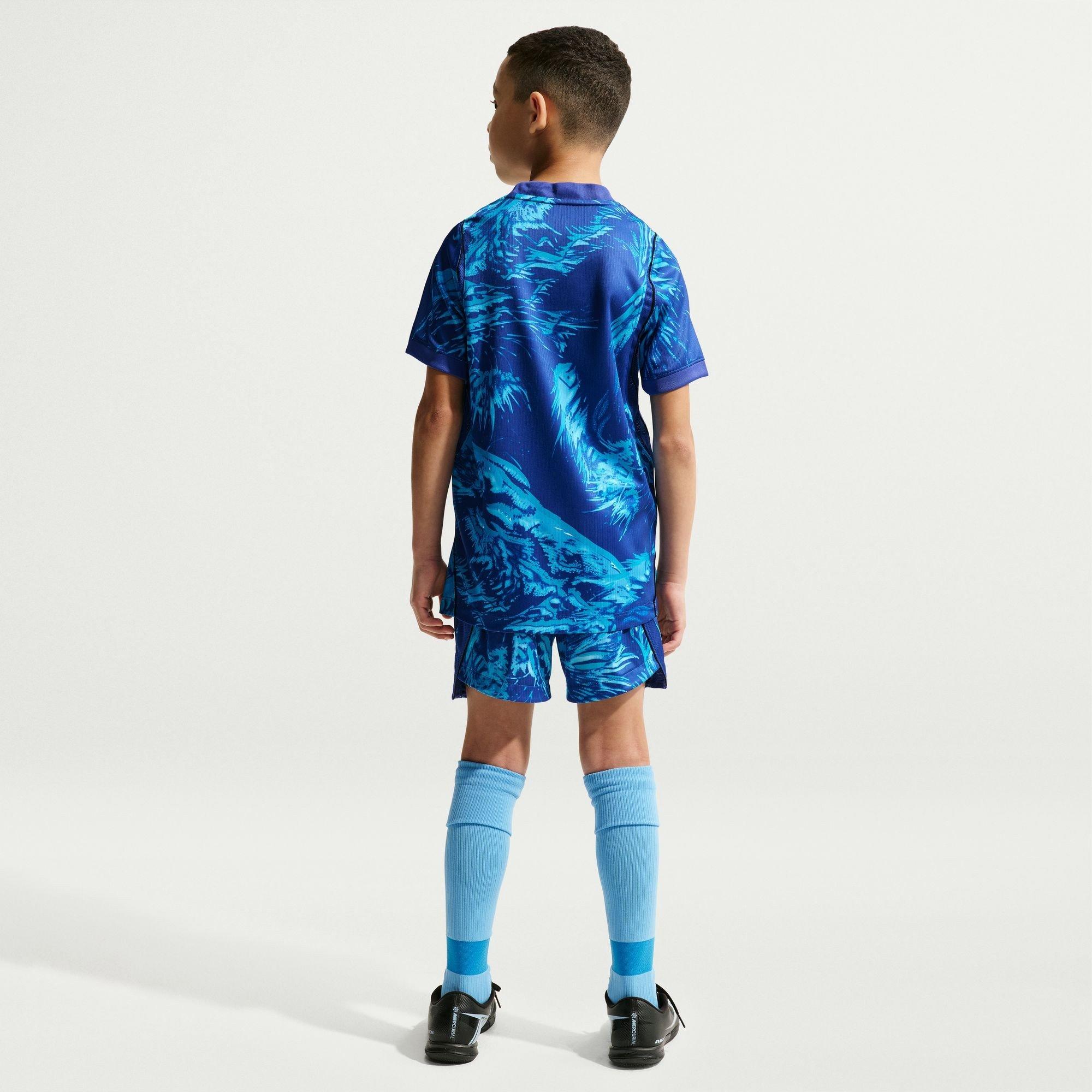 Blue/Black - Nike - England Goalkeeper Shirt World Cup 2026 Juniors - 8