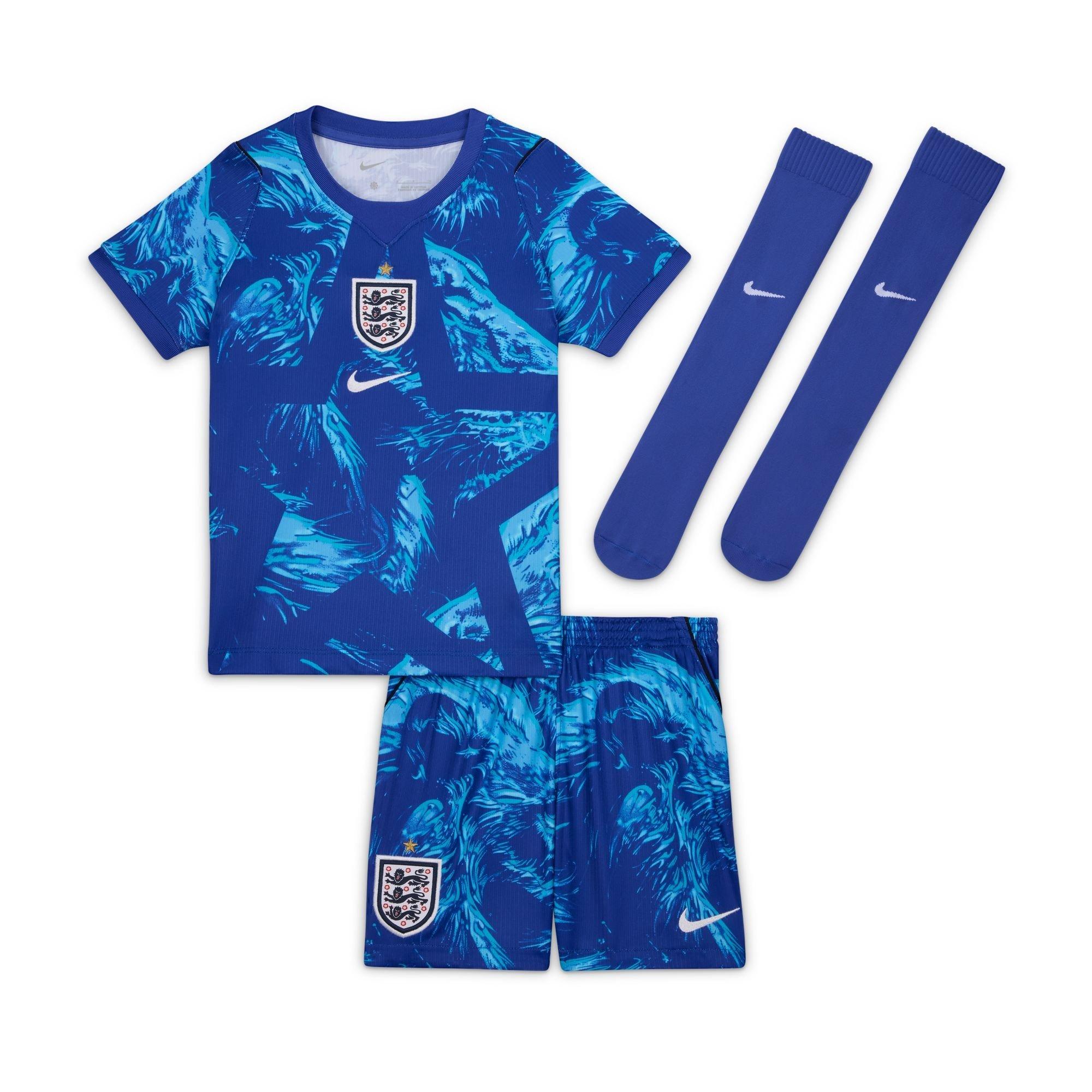 Blue/Black - Nike - England Goalkeeper Mini Kit World Cup 2026 - 1