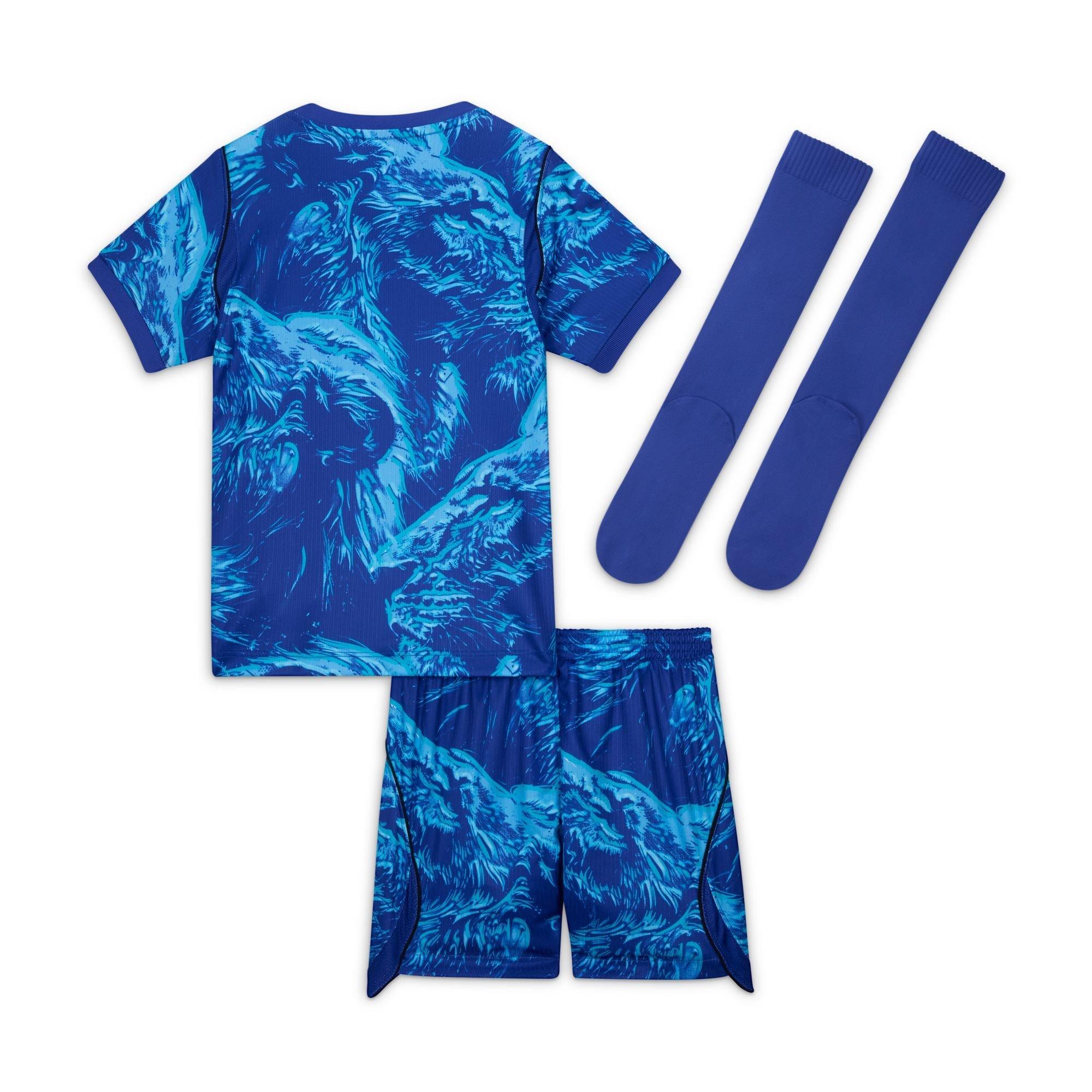 Blue/Black - Nike - England Goalkeeper Mini Kit World Cup 2026 - 2