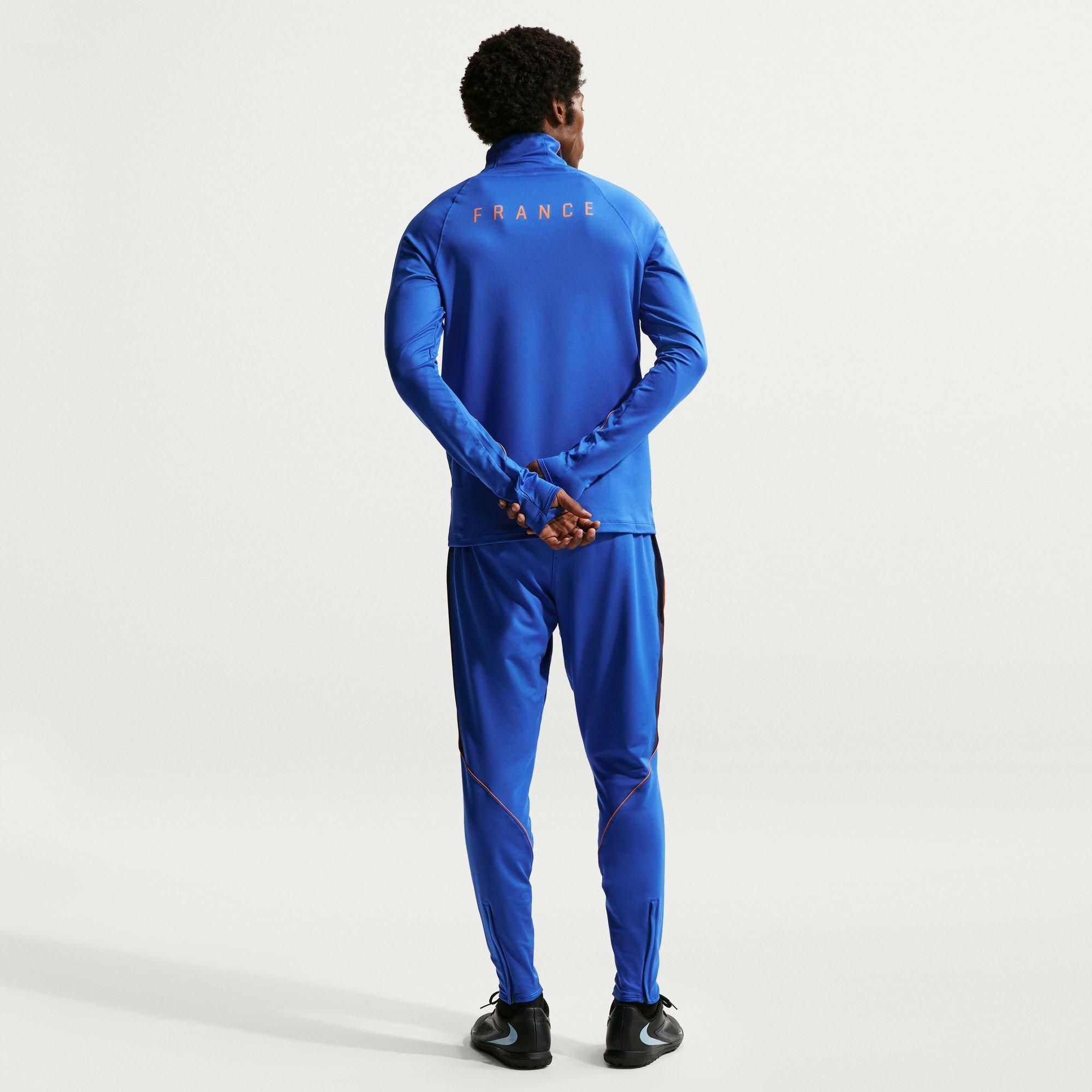 Blau/Orange - Nike - Men's France International Licensed Drill Top - 4