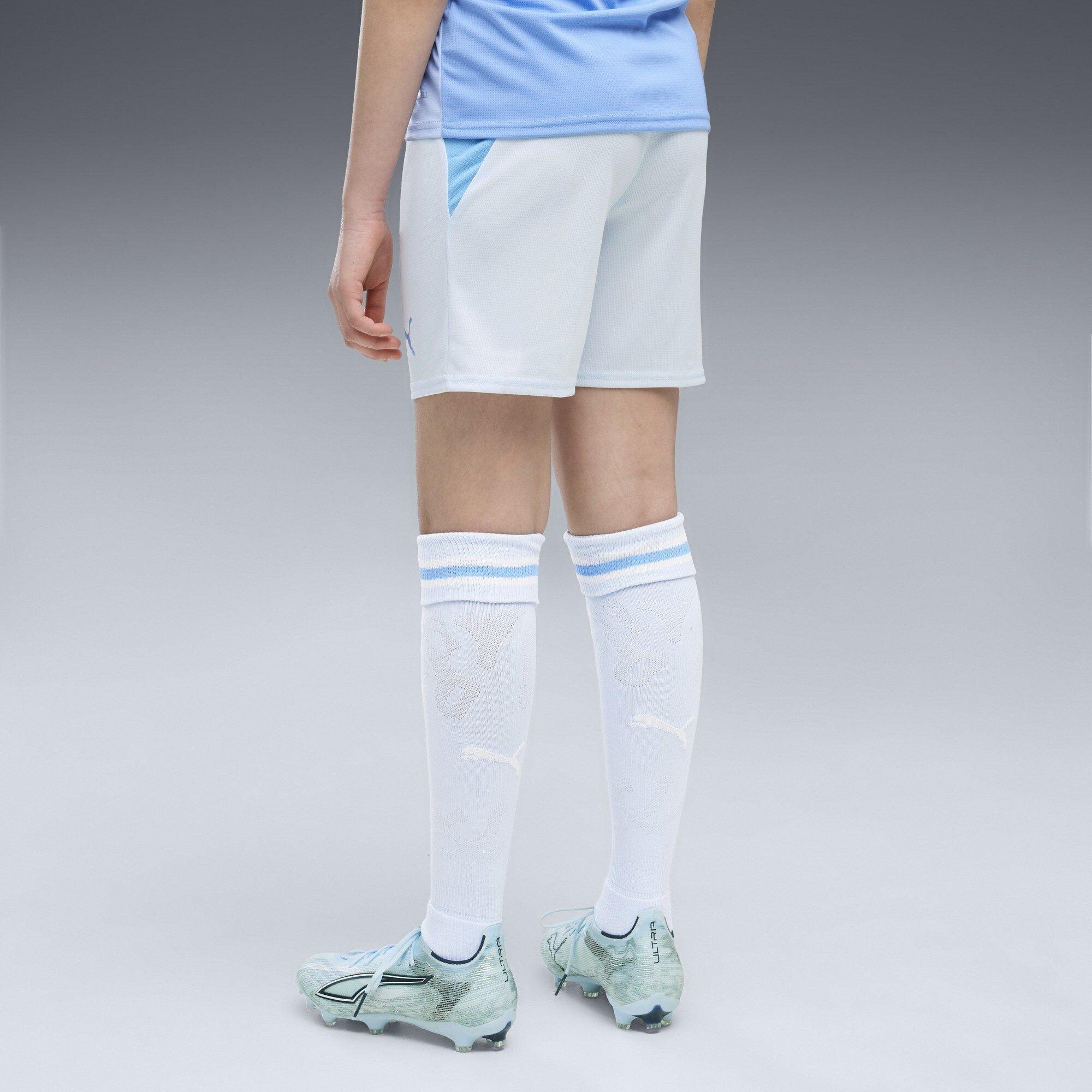 White/Blue - Puma - Manchester City Home Short 2026/27 Juniors - 4