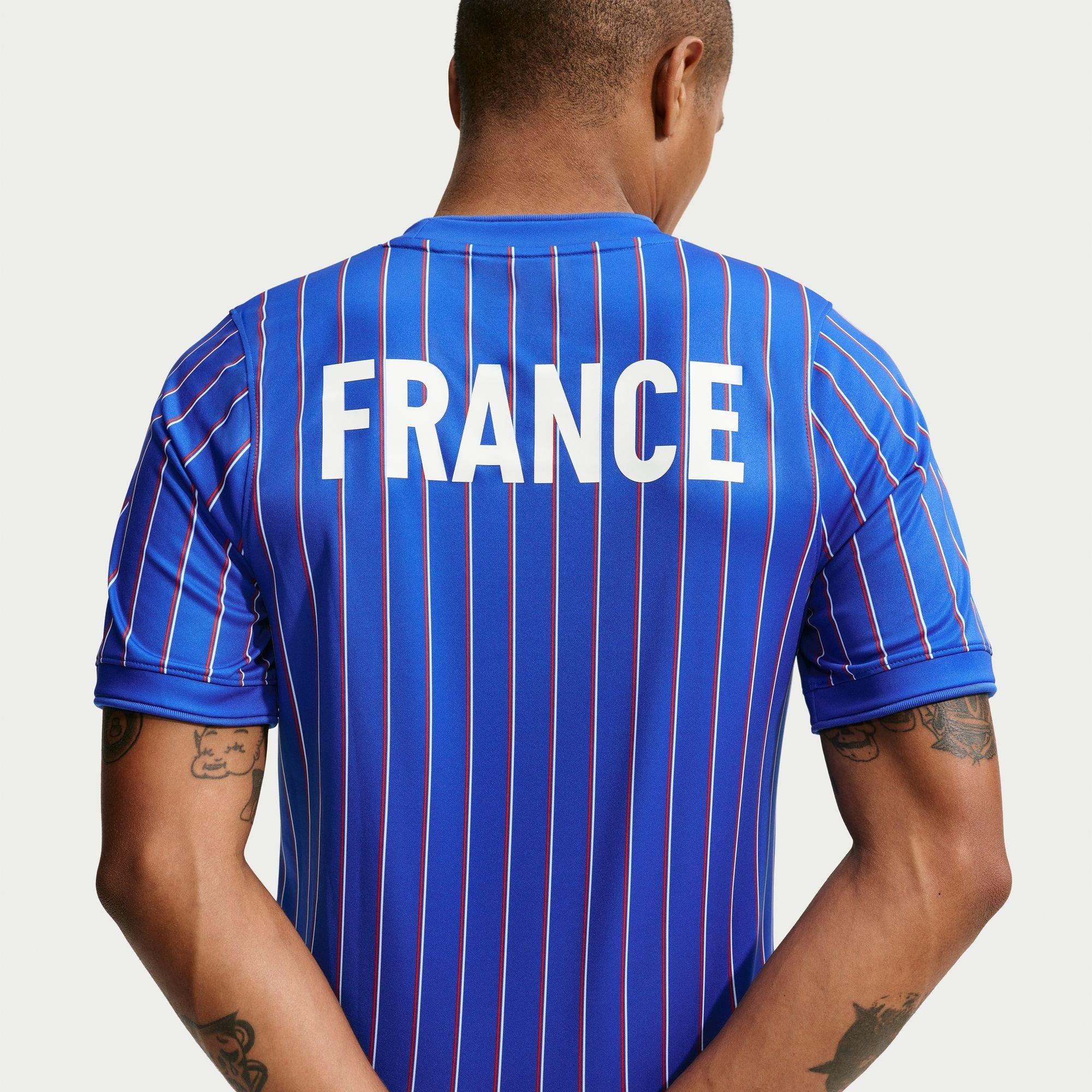 Blue/Red - Nike - Mens France Pre-Match T-Shirt 2026 - 2