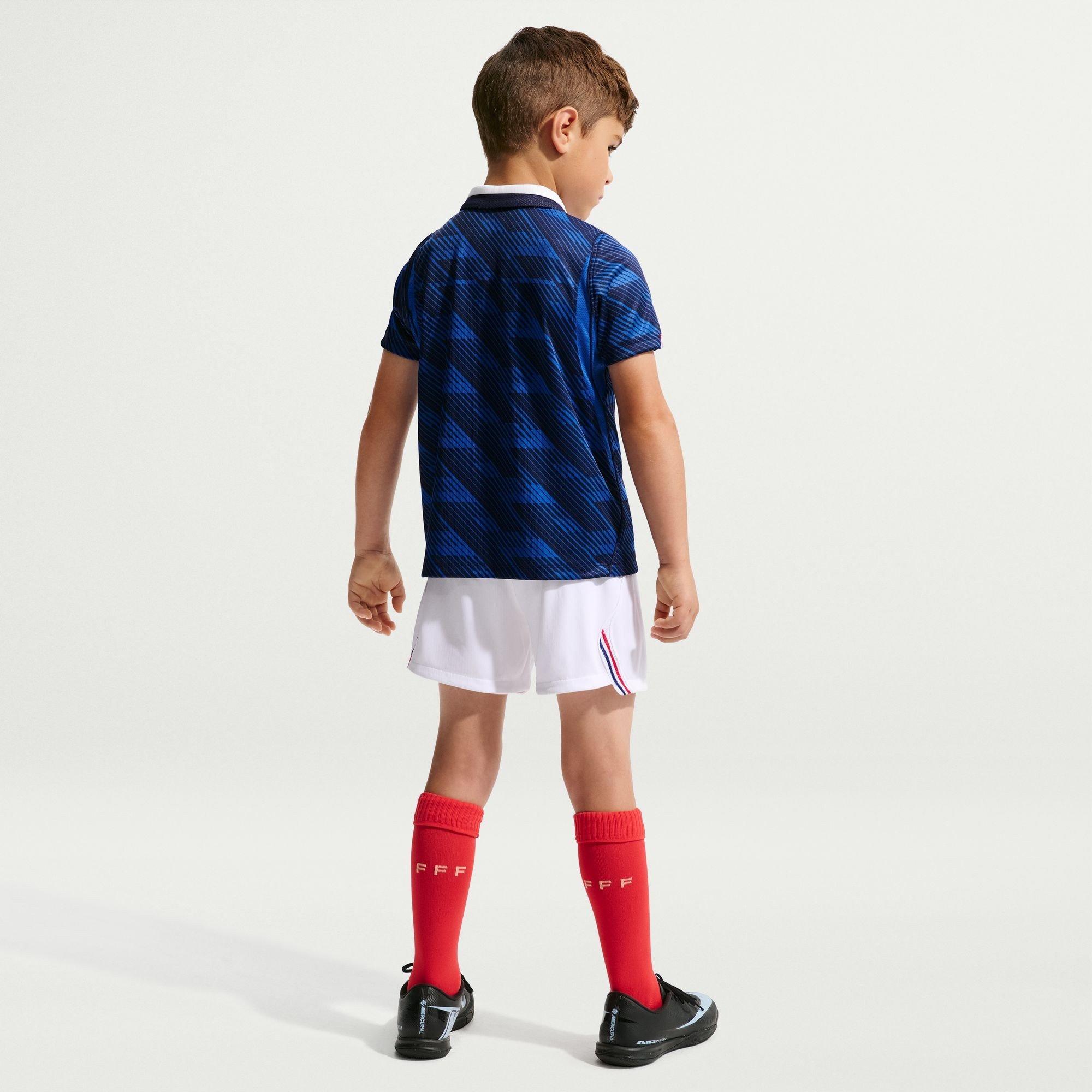 Blue/White - Nike - Kids' France 2026 Mini Kit - 2