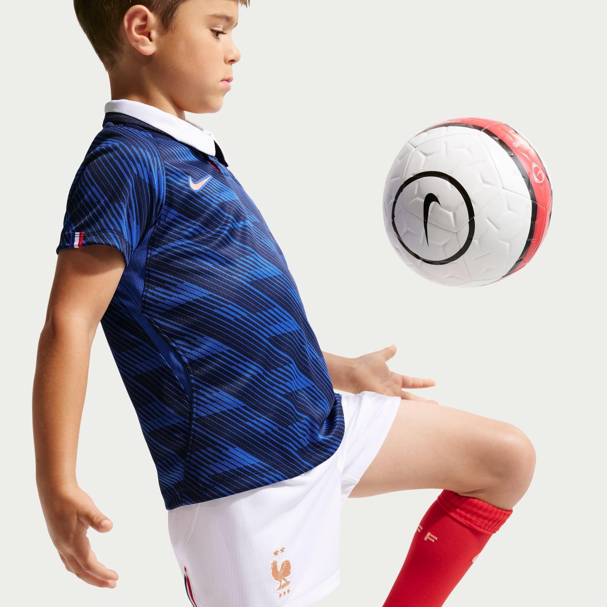 Blue/White - Nike - Kids' France 2026 Mini Kit - 7