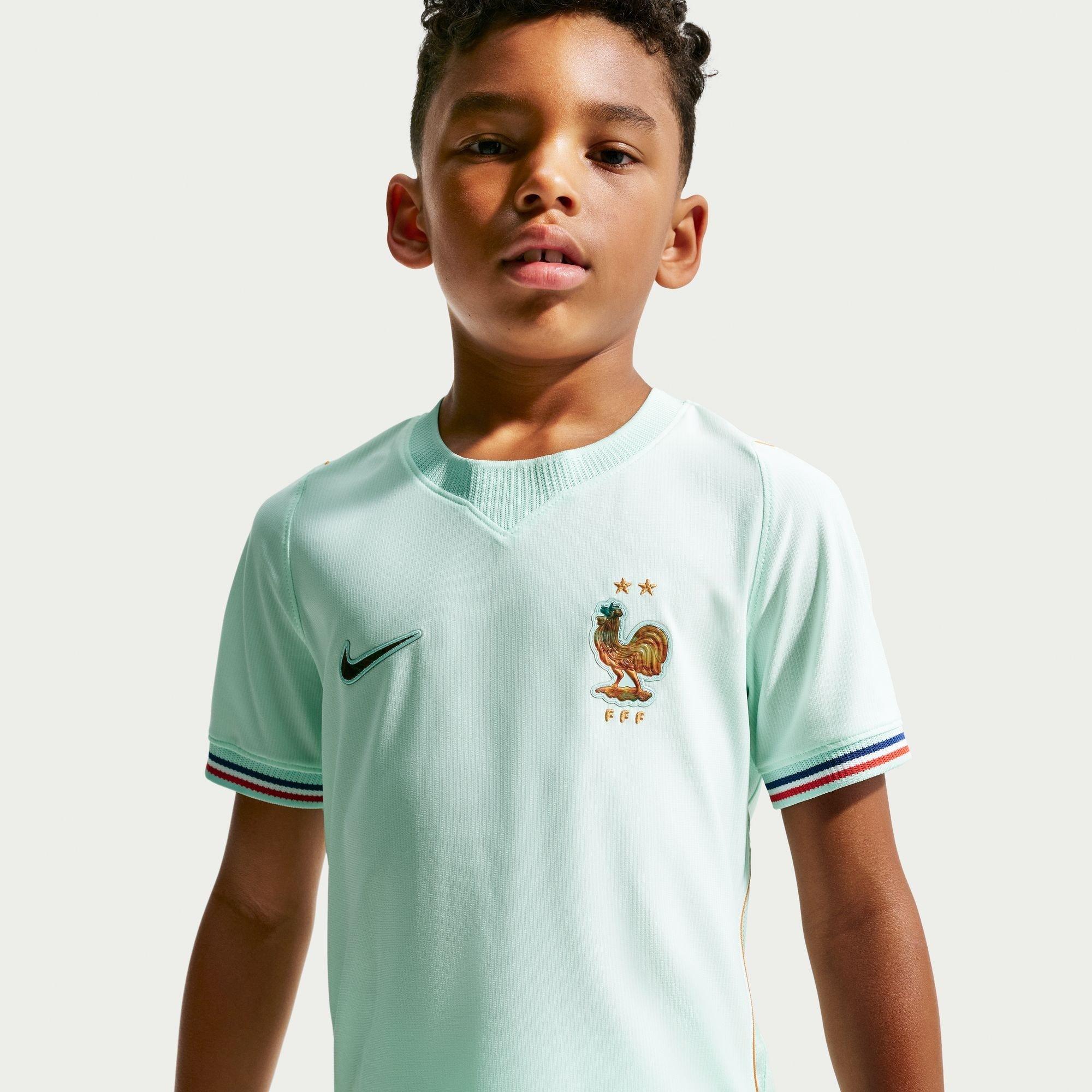 Mint/Wit - Nike - Kids' France FIFA World Cup 2026™ Football Shirt - 5