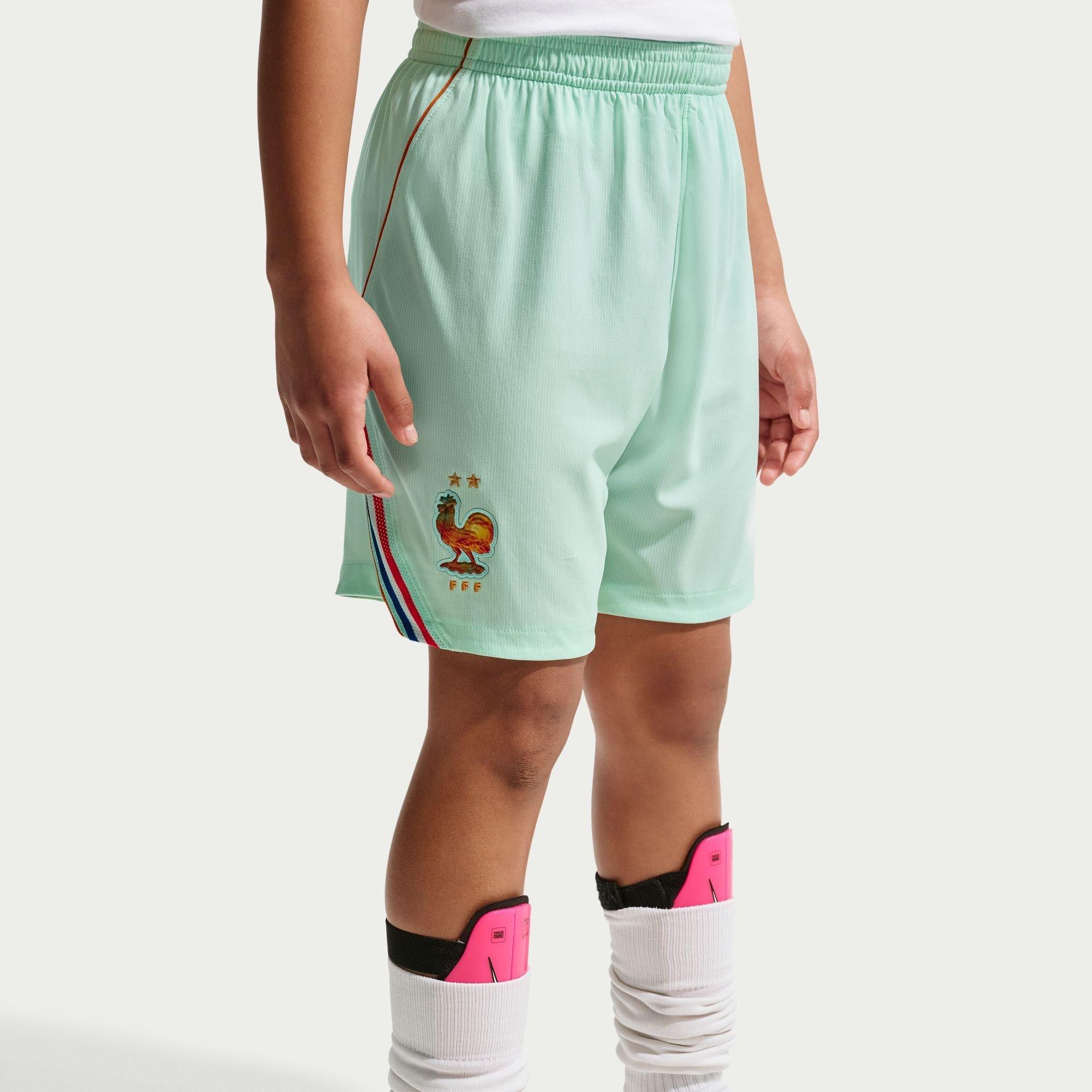 Menta/Blanco - Nike - Kids' France FIFA World Cup 2026™ Football Shorts - 1