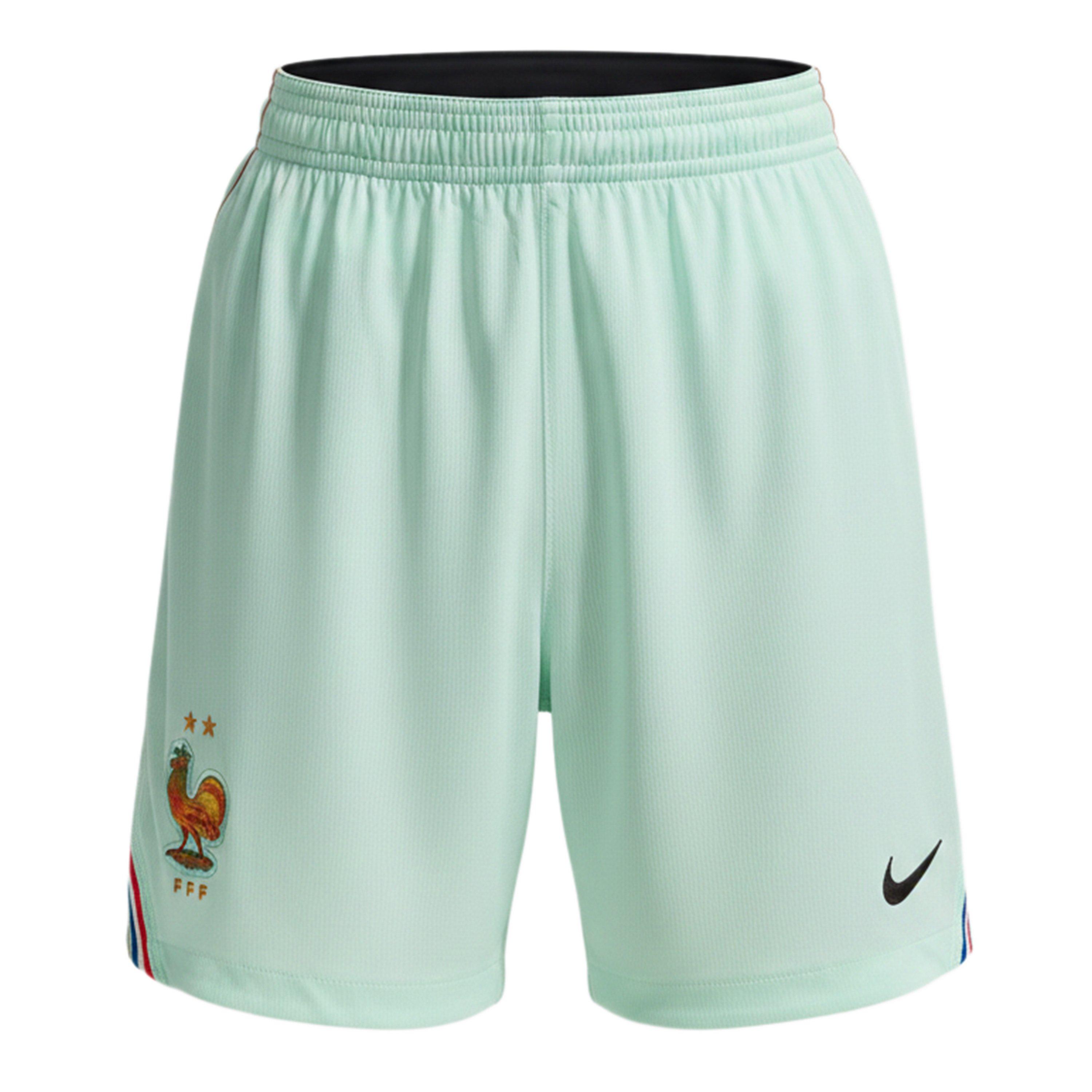 Nike Boys Kids' France Fifa World Cup 2026™ Football Shorts - Mint/White - 13 (XL)