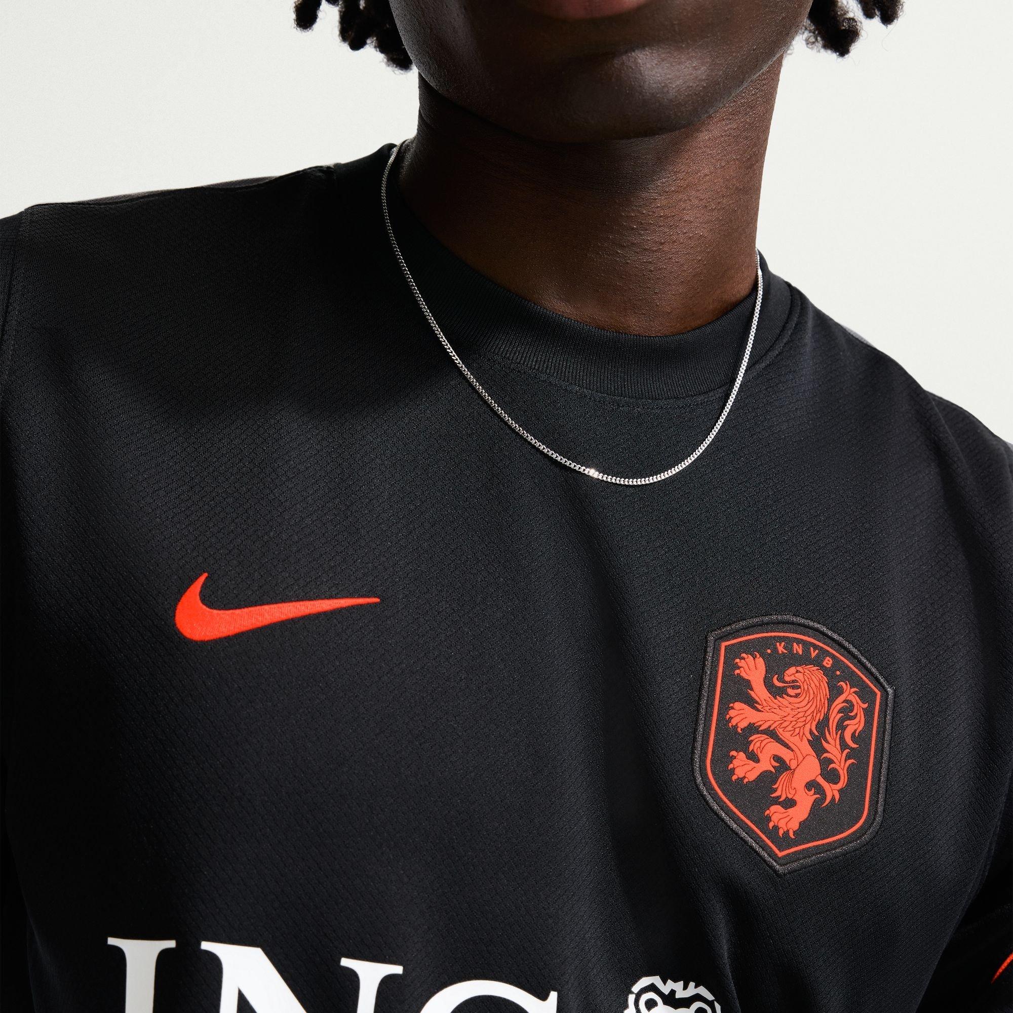 Crno/Crveno - Nike - Men's Netherlands Short Sleeve T-Shirt - 3