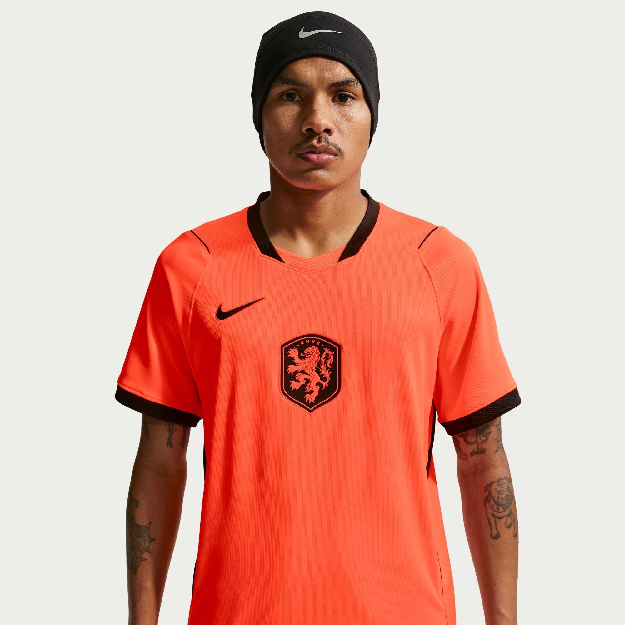 Oranje/Zwart - Nike - Men's Netherlands 2026 Football Shirt - 3