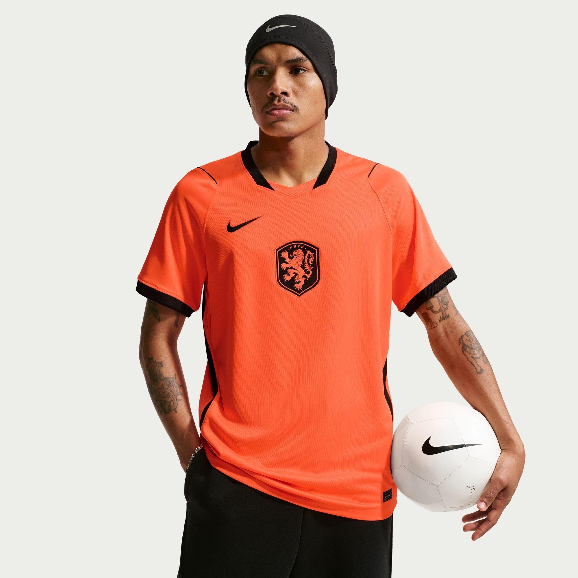 Oranje/Zwart - Nike - Men's Netherlands 2026 Football Shirt - 5