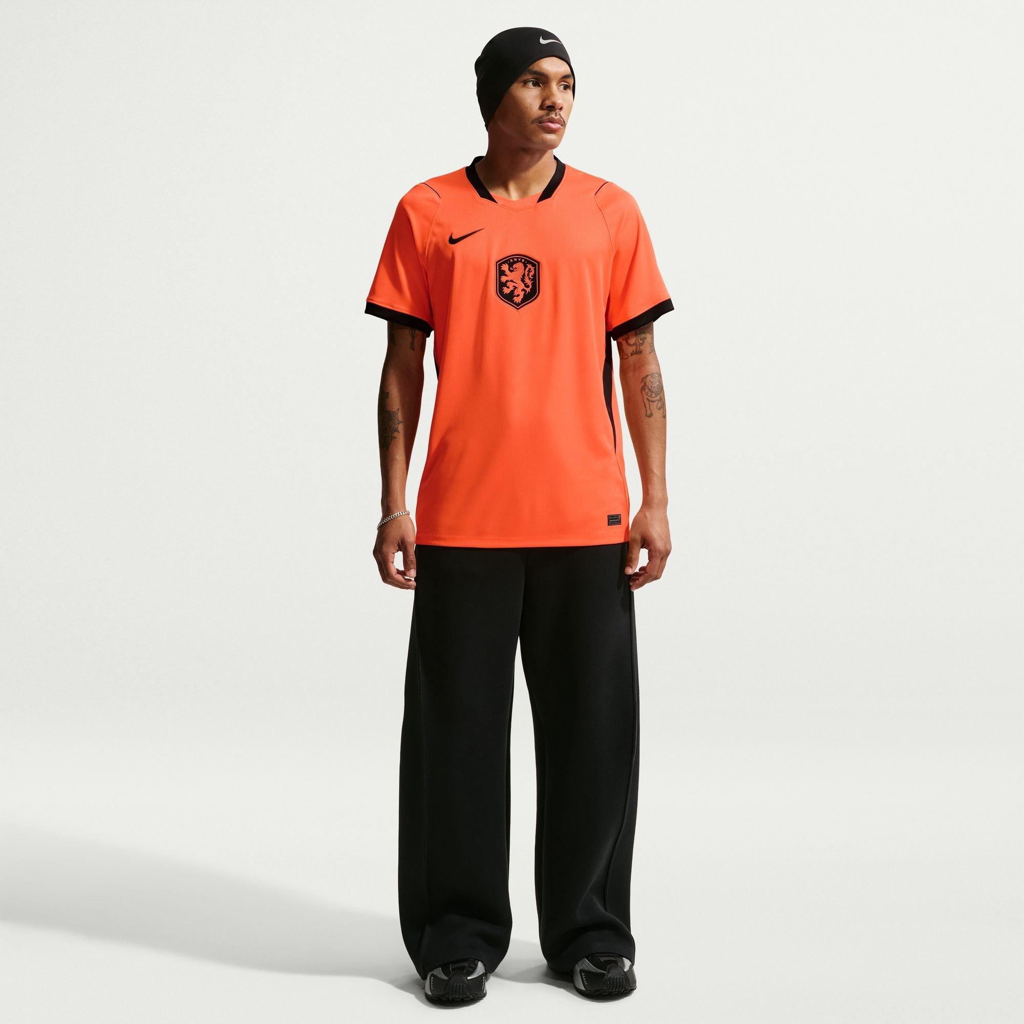 Oranje/Zwart - Nike - Men's Netherlands 2026 Football Shirt - 7