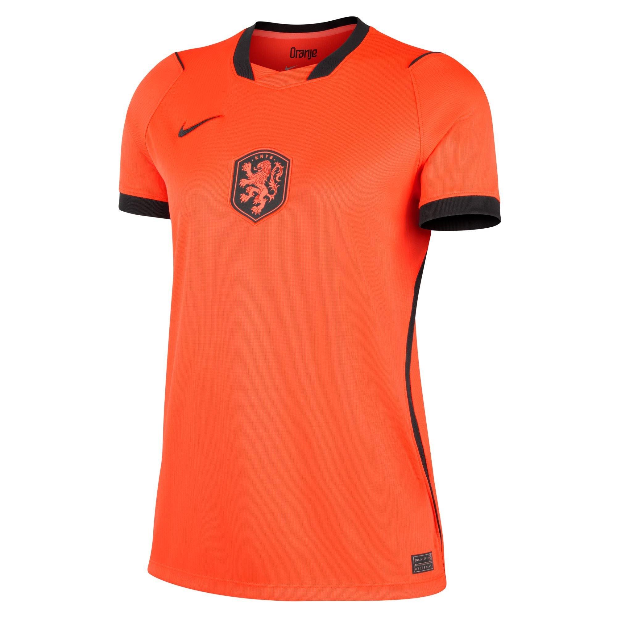 Orange/Black - Nike - Women's Netherlands 2026 Football Shirt - 1