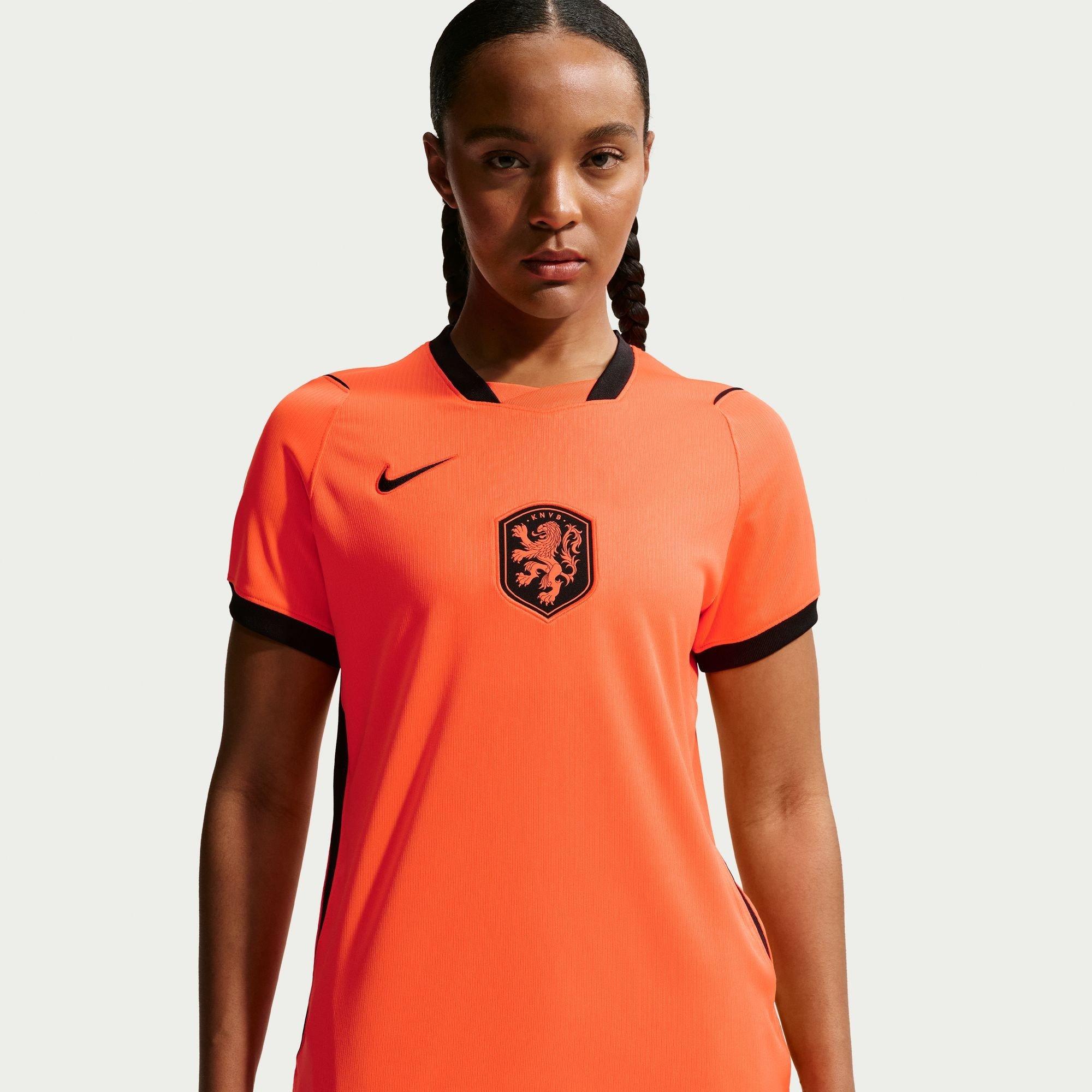 Oranje/Zwart - Nike - Women's Netherlands 2026 Football Shirt - 3