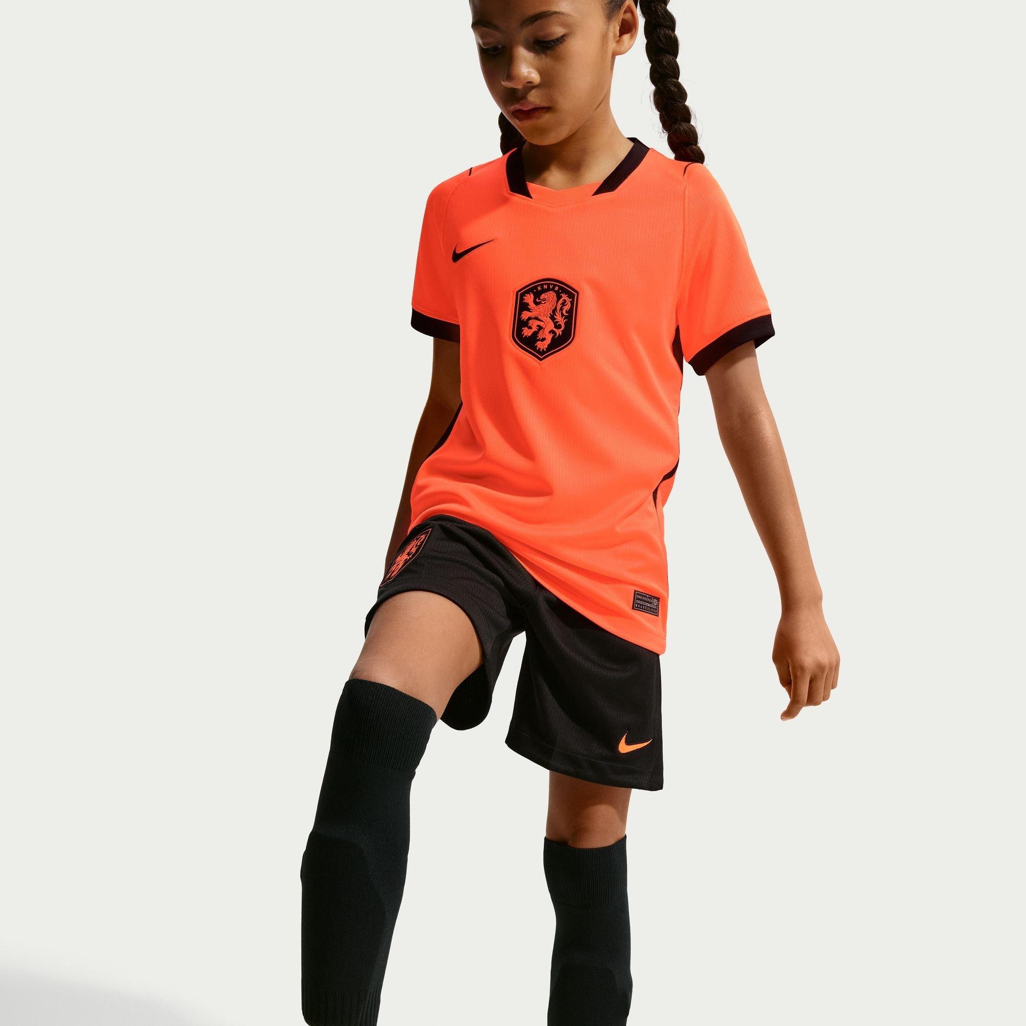 Oranje/Zwart - Nike - Kids' Netherlands FIFA World Cup 2026™ Football Shirt - 5