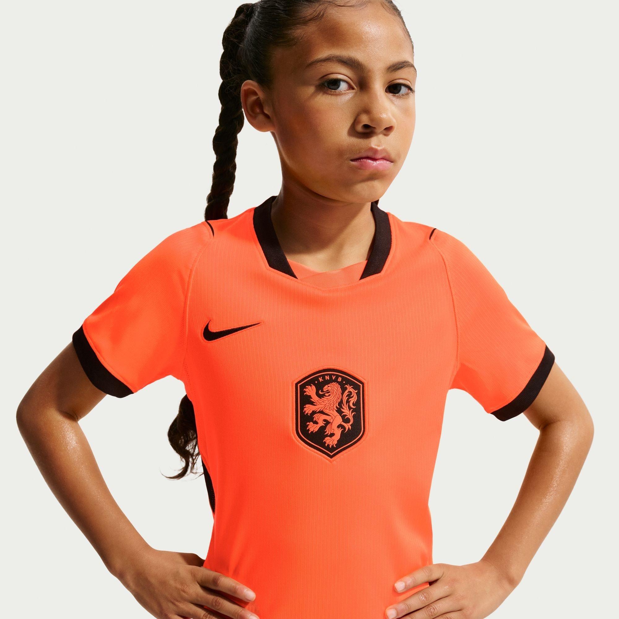 Oranje/Zwart - Nike - Kids' Netherlands FIFA World Cup 2026™ Football Shirt - 7
