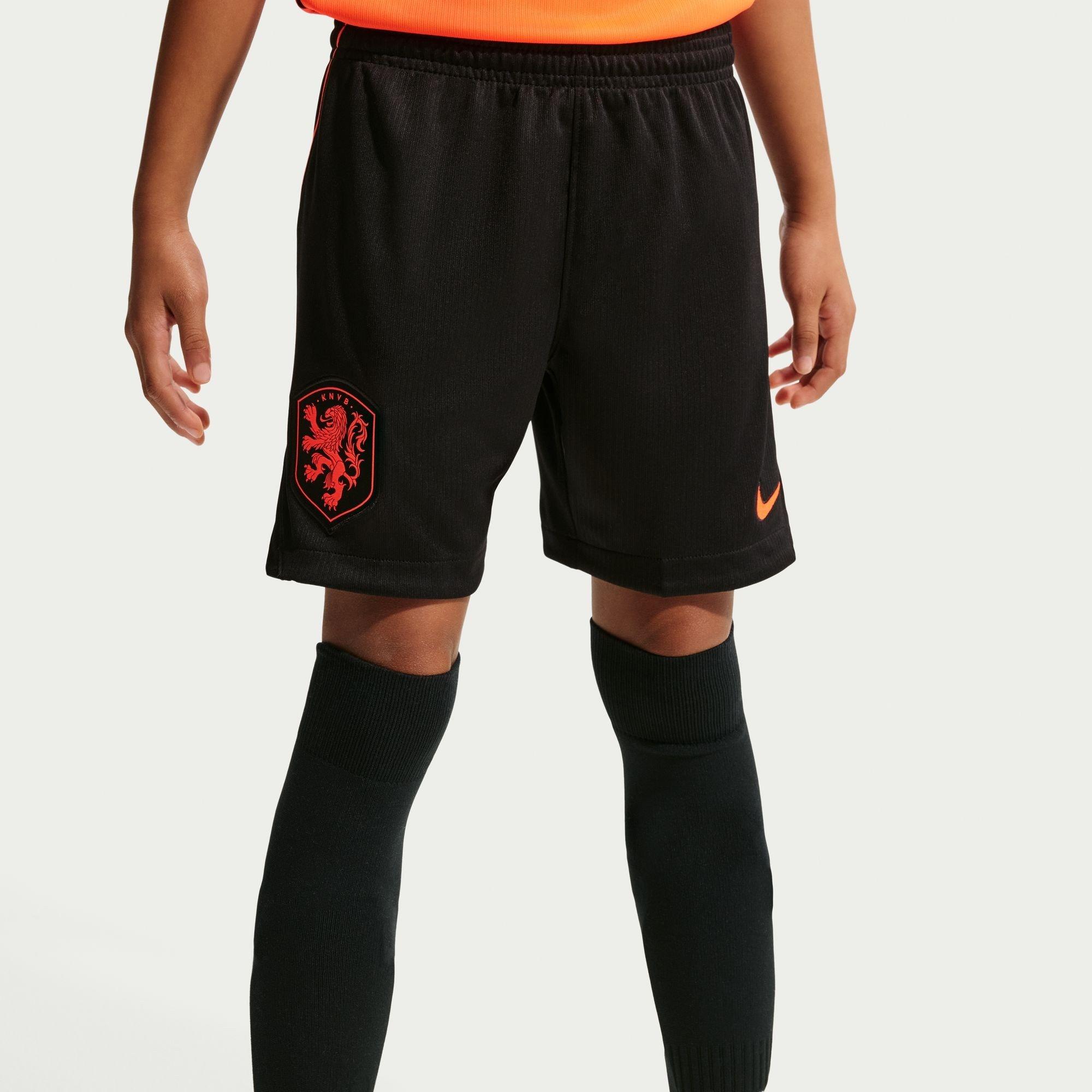 Nike Boys Kids' Netherlands Fifa World Cup 2026™ Football Shorts - Black/Red - 9-10 (M)