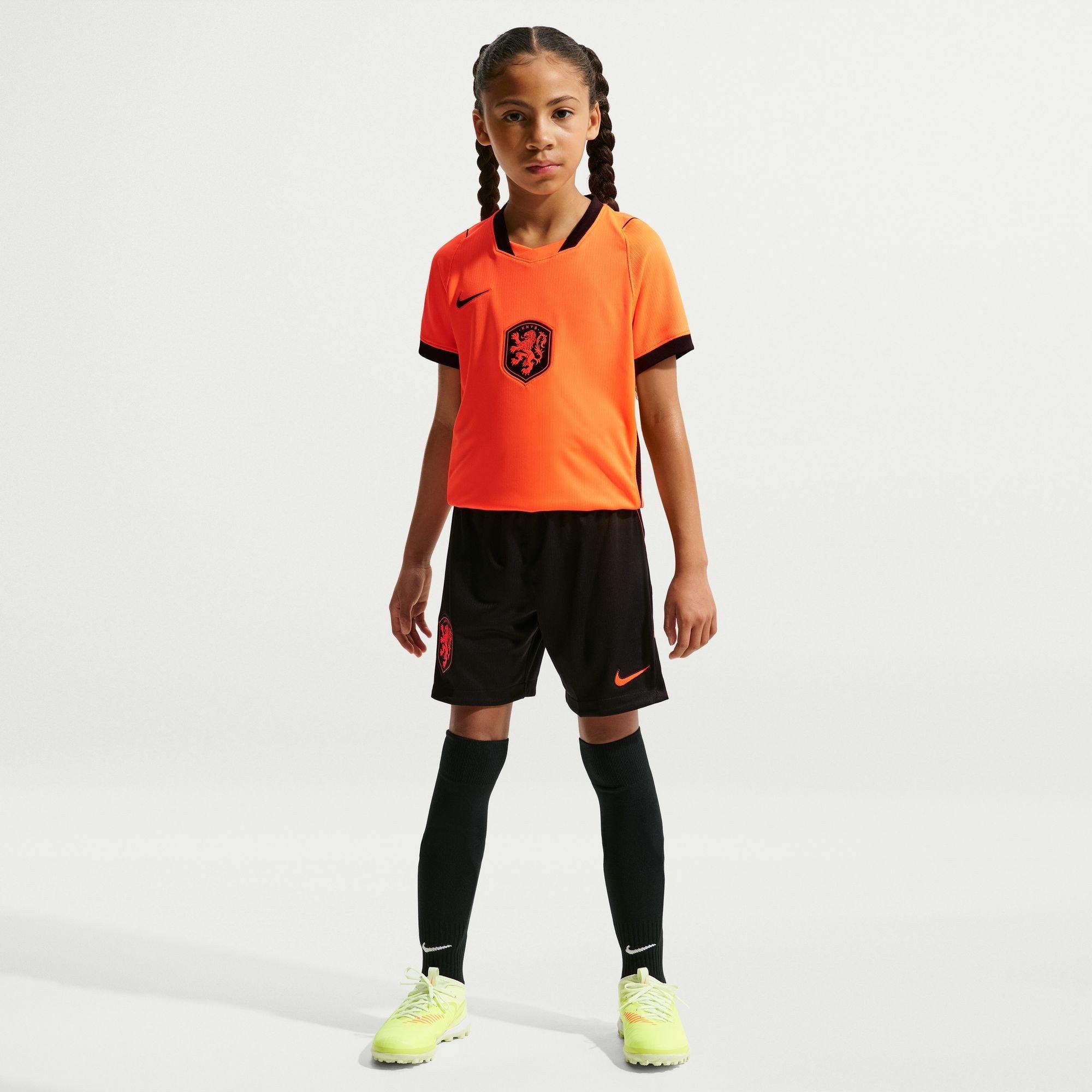 Black/Red - Nike - Kids' Netherlands FIFA World Cup 2026™ Football Shorts - 8