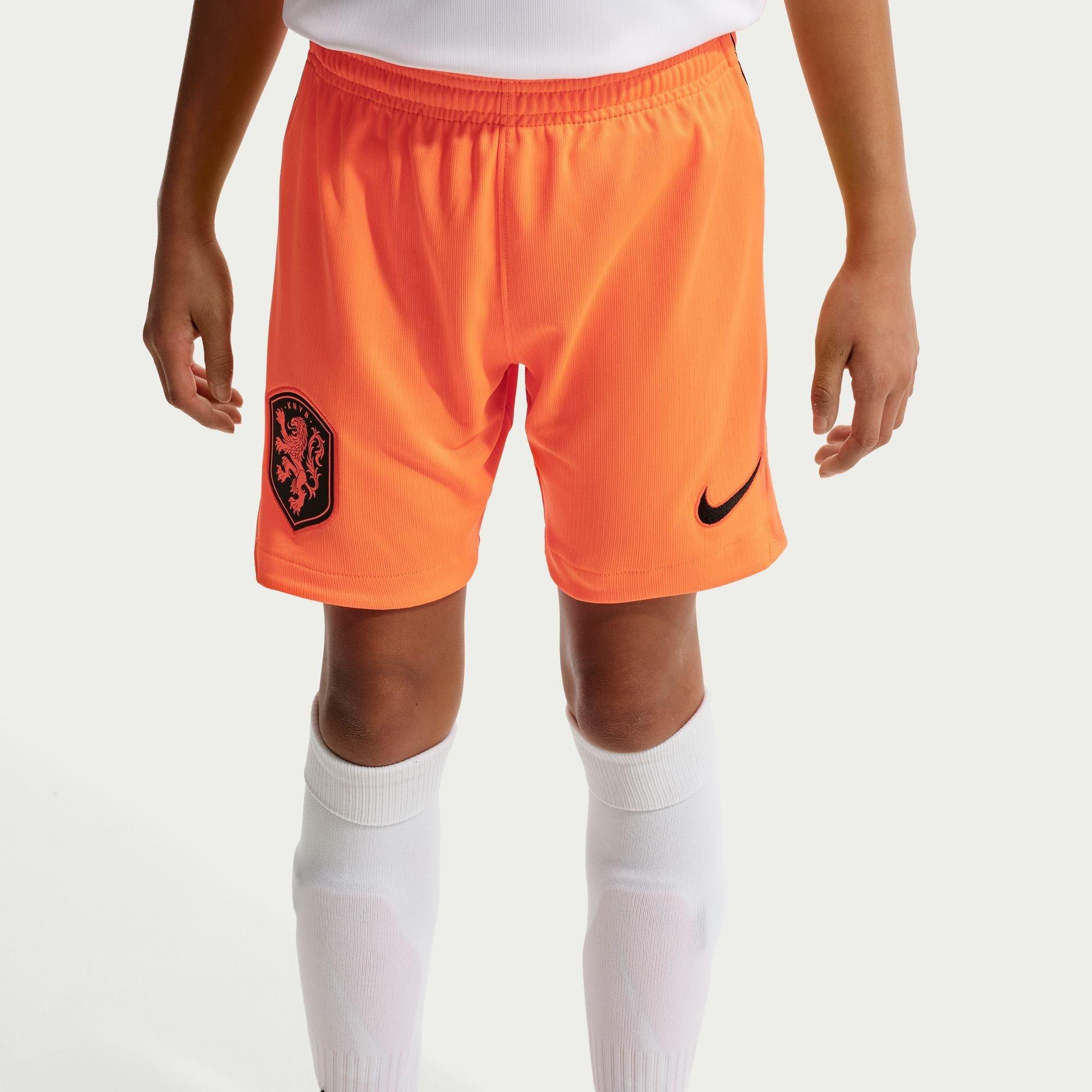 Nike Boys Kids' Netherlands Fifa World Cup 2026™ Football Shorts - Orange/Black - 9-10 (M)
