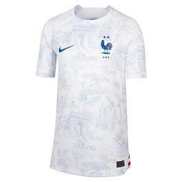 Nike Puma Animalierball long sleeve t-shirt in blue chevron print
