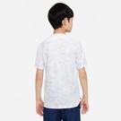 Blanc - Nike - Lino tie-dye linen T-shirt - 3