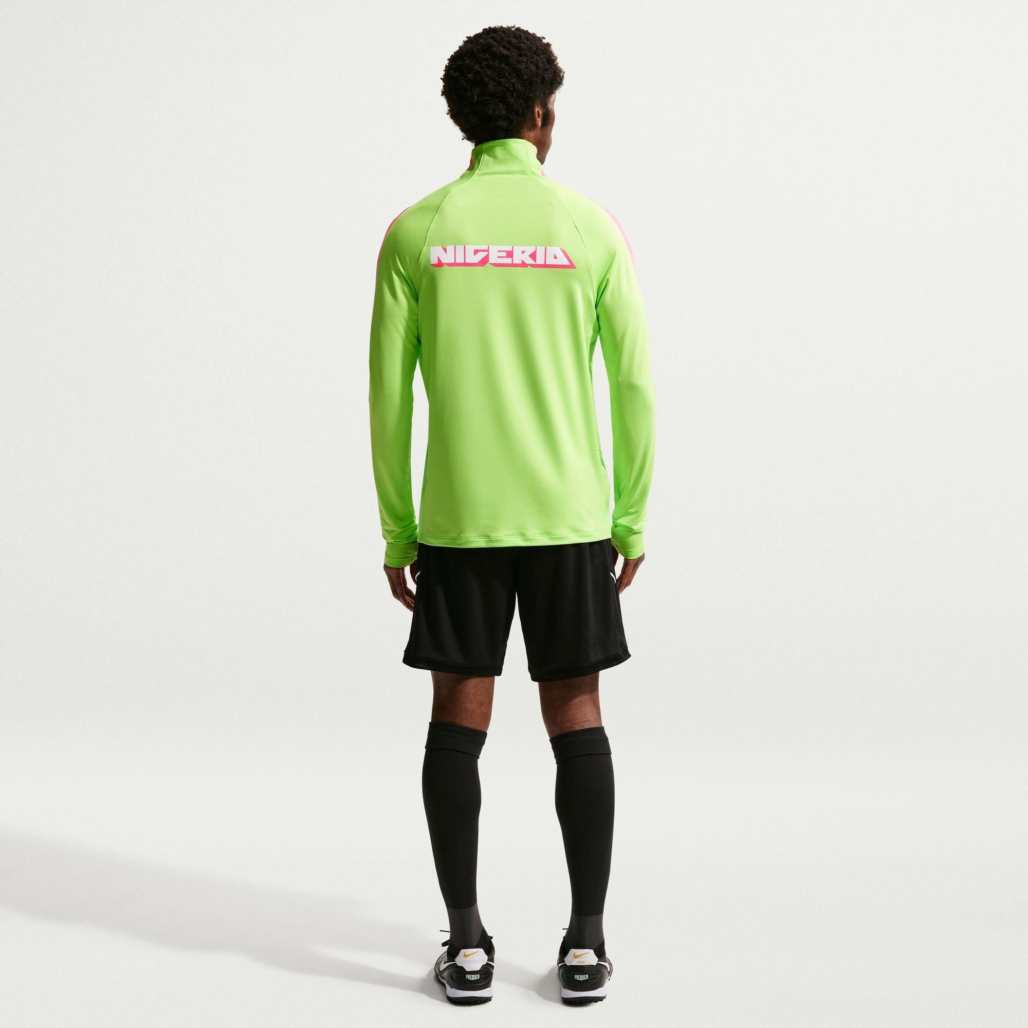 Green/White - Nike - Men's Nigeria International Licensed Drill Top - 4