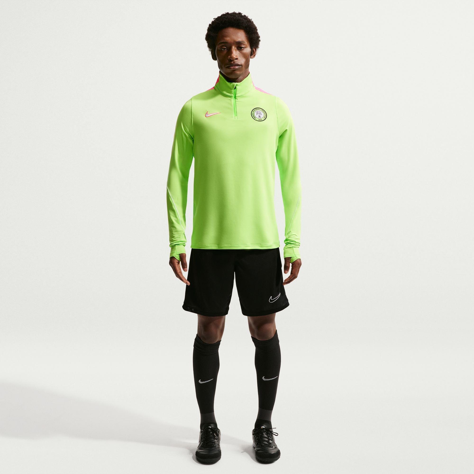 Green/White - Nike - Men's Nigeria International Licensed Drill Top - 5