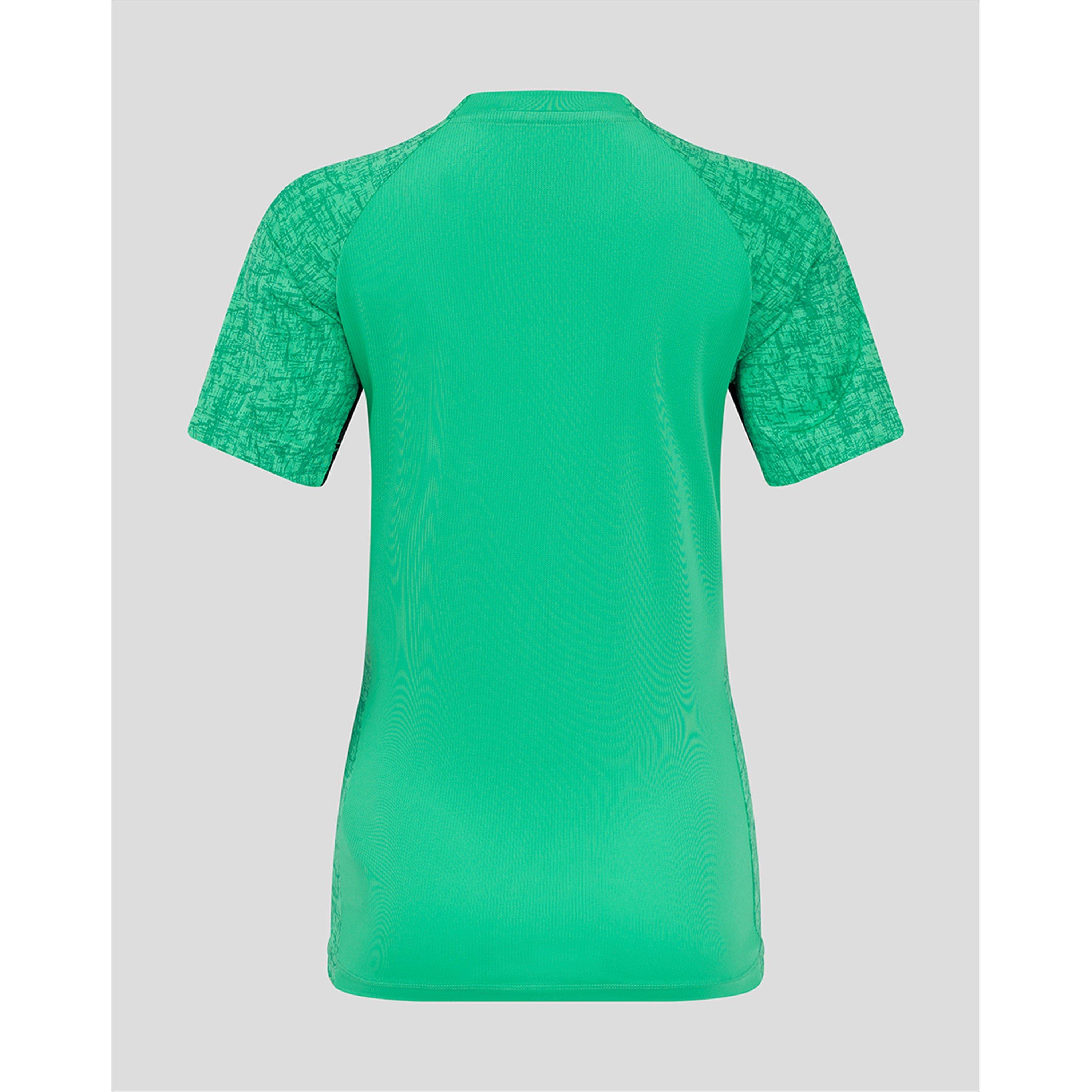 Mint/Caviar - Castore - Ireland Player  2025 Ladies Football T-Shirt - 2