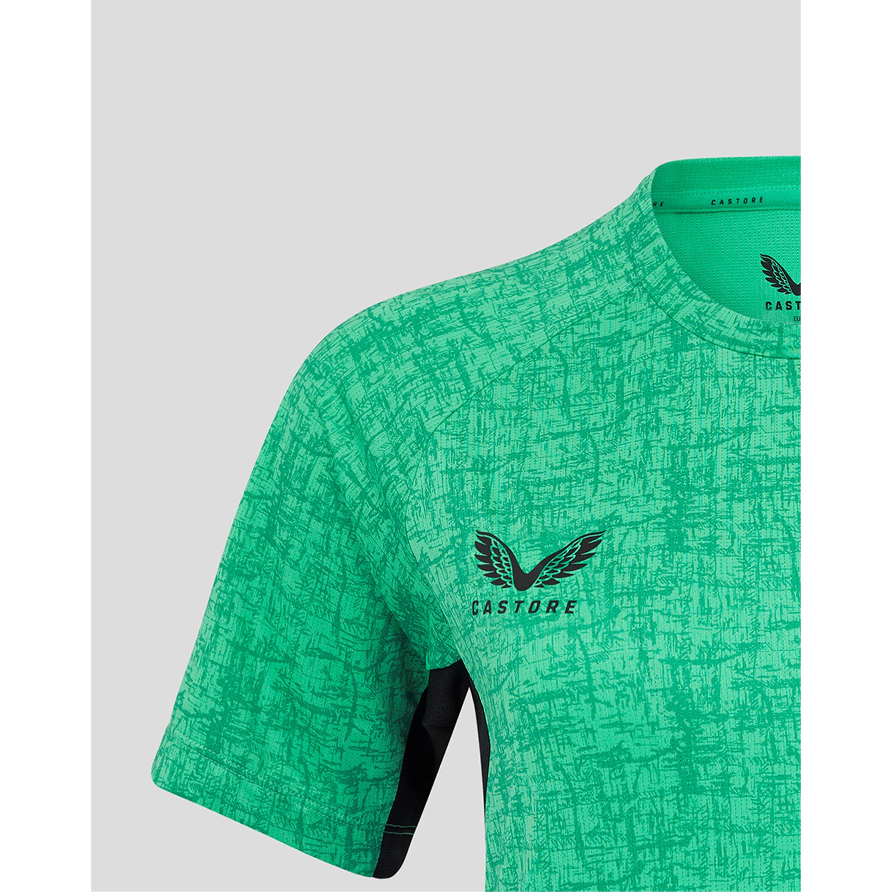 Mint/Caviar - Castore - Ireland Player  2025 Ladies Football T-Shirt - 4