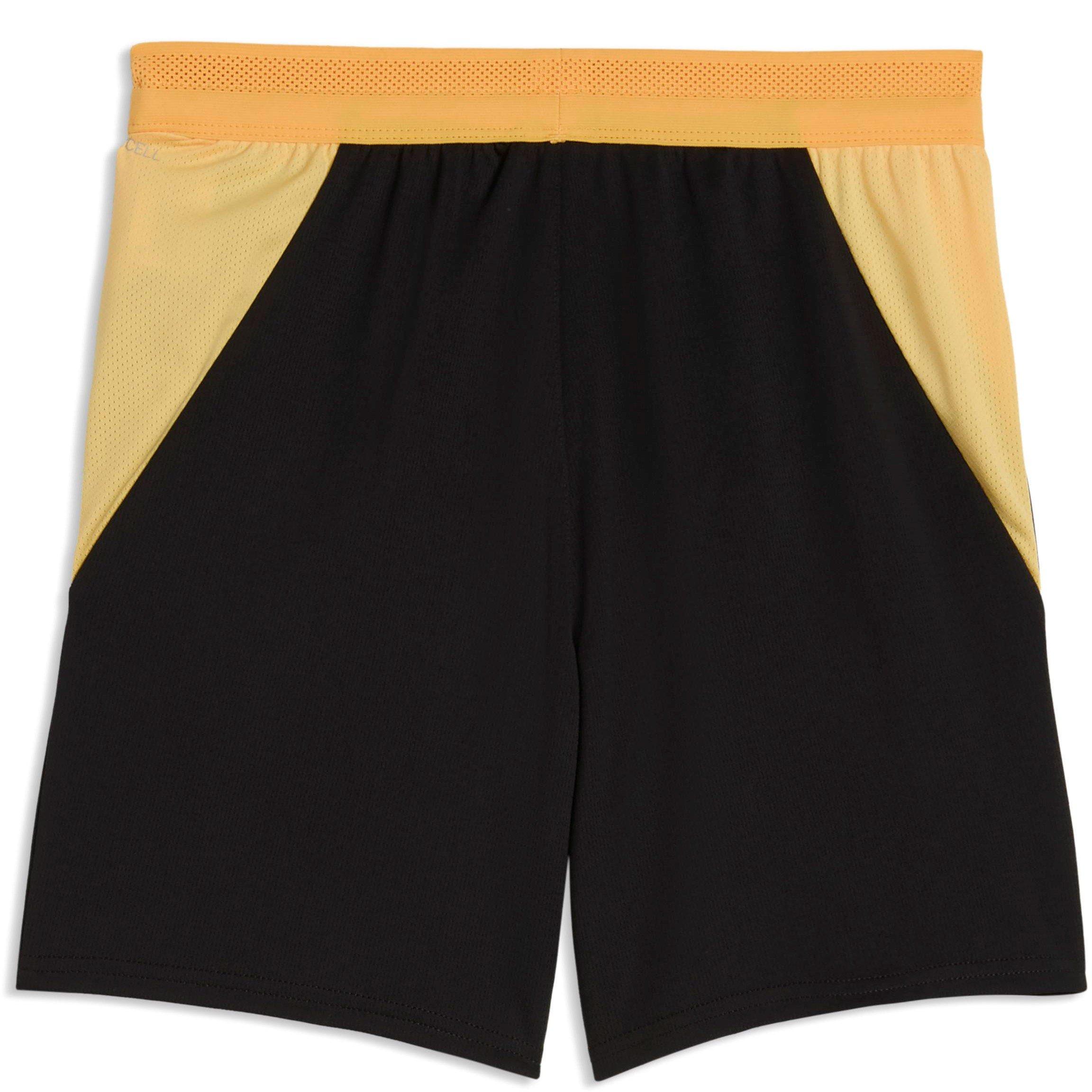 Black/Yellow - Puma - Manchester City Away Short 2026/27 Juniors - 2