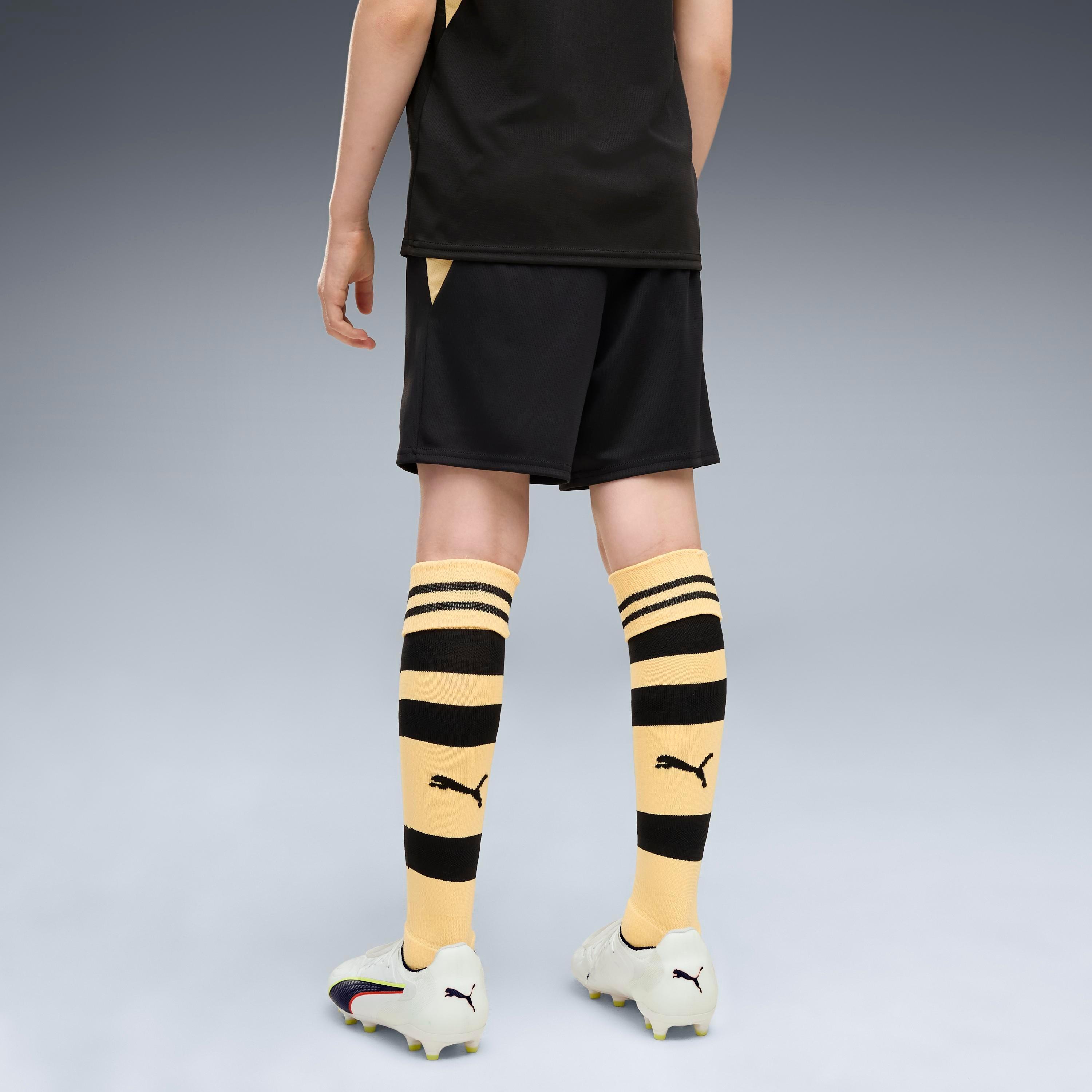 Black/Yellow - Puma - Manchester City Away Short 2026/27 Juniors - 4