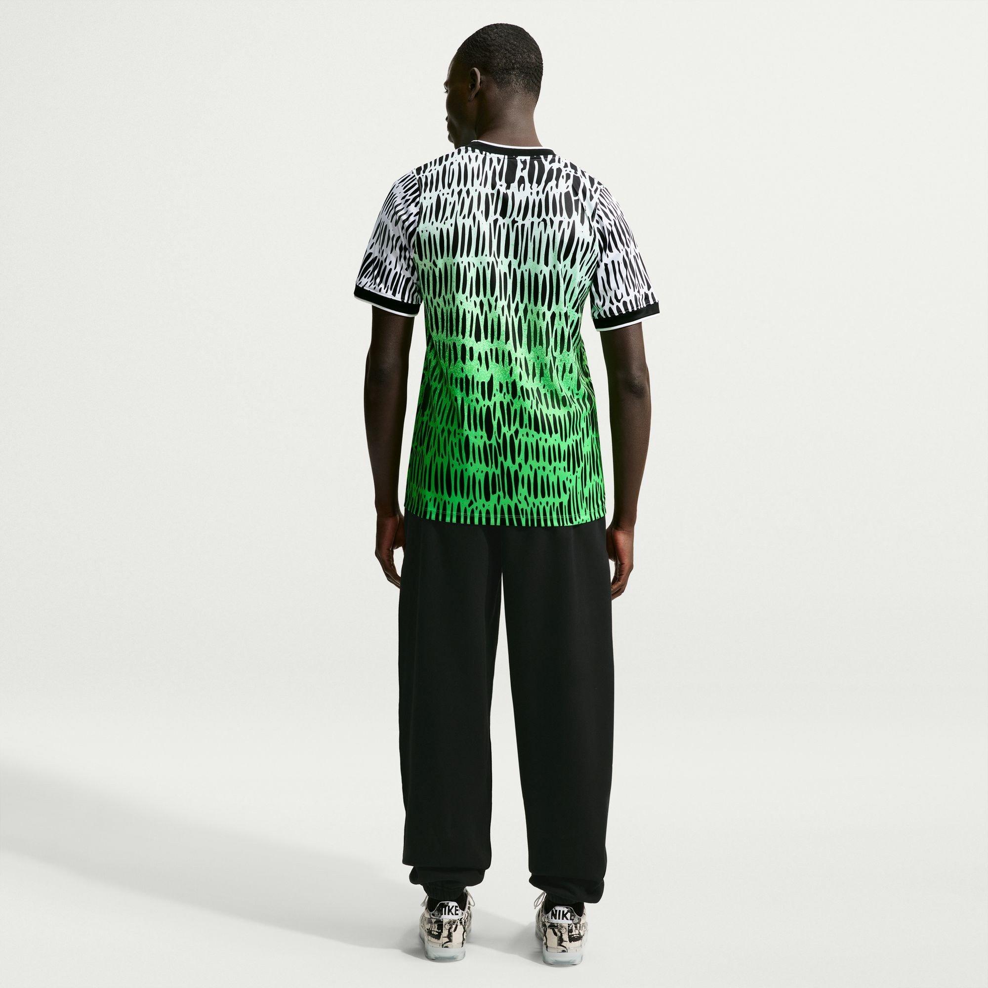 Nero/Bianco - Nike - Mens Nigeria Pre-Match 2026 T-Shirt - 5